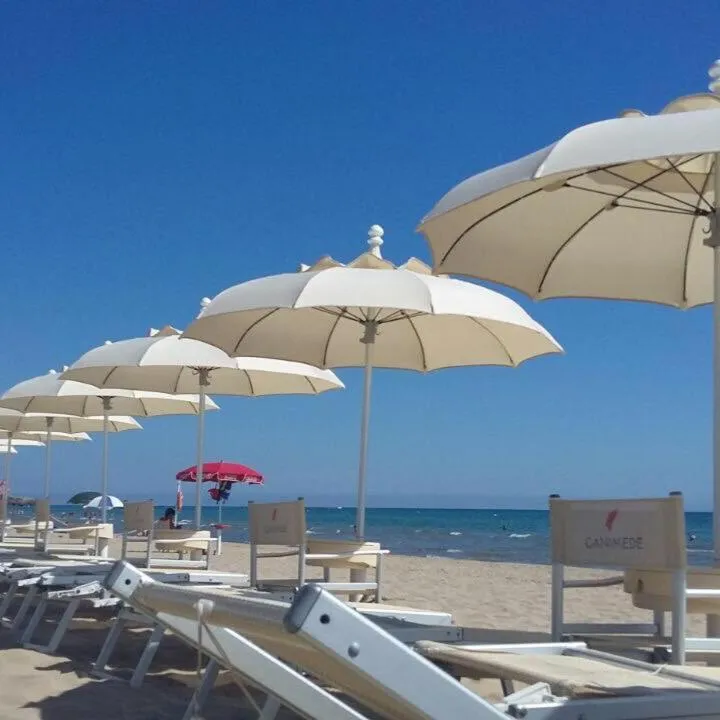 Beach in Ganimede Hotel