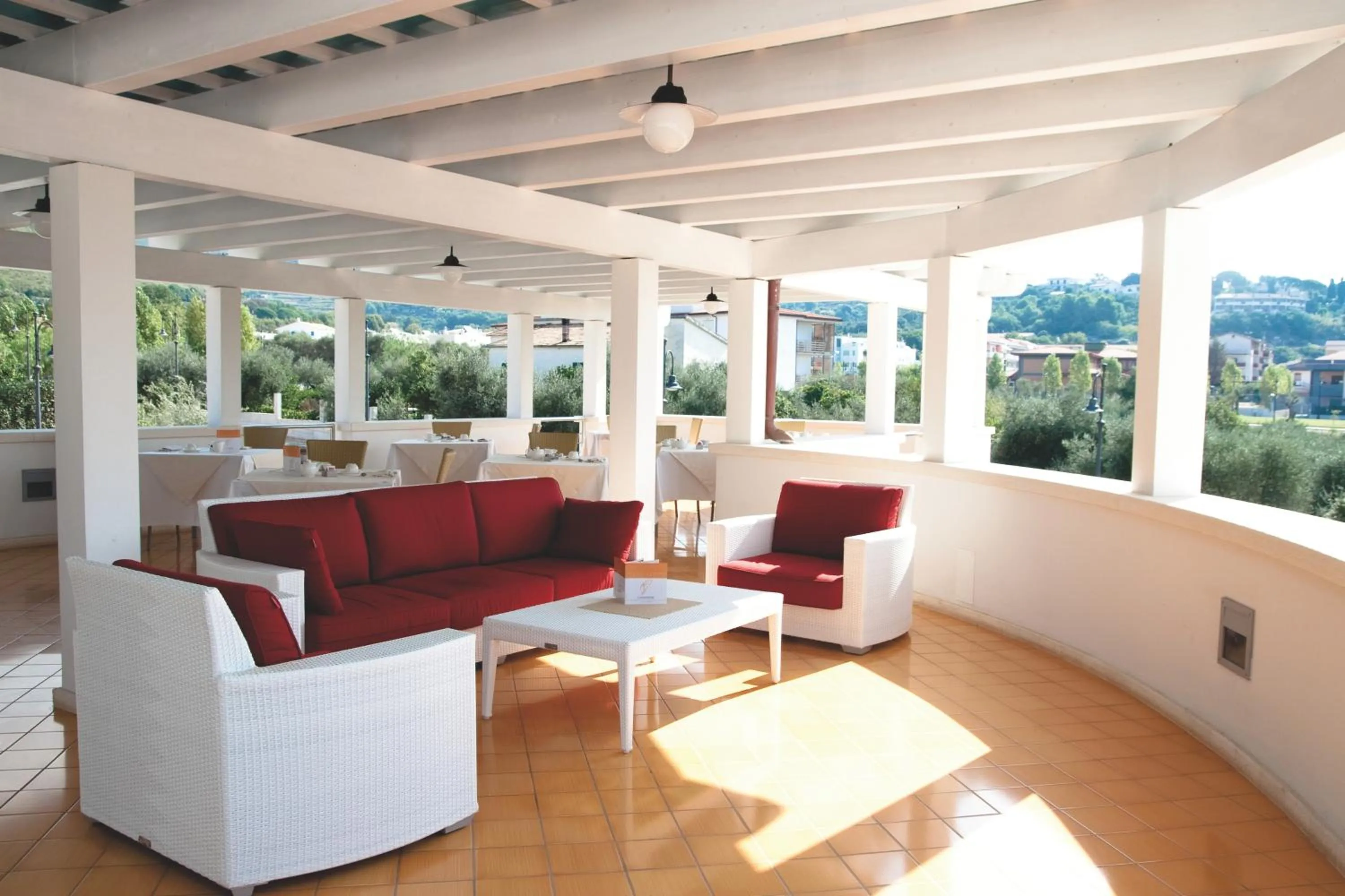 Balcony/Terrace in Ganimede Hotel