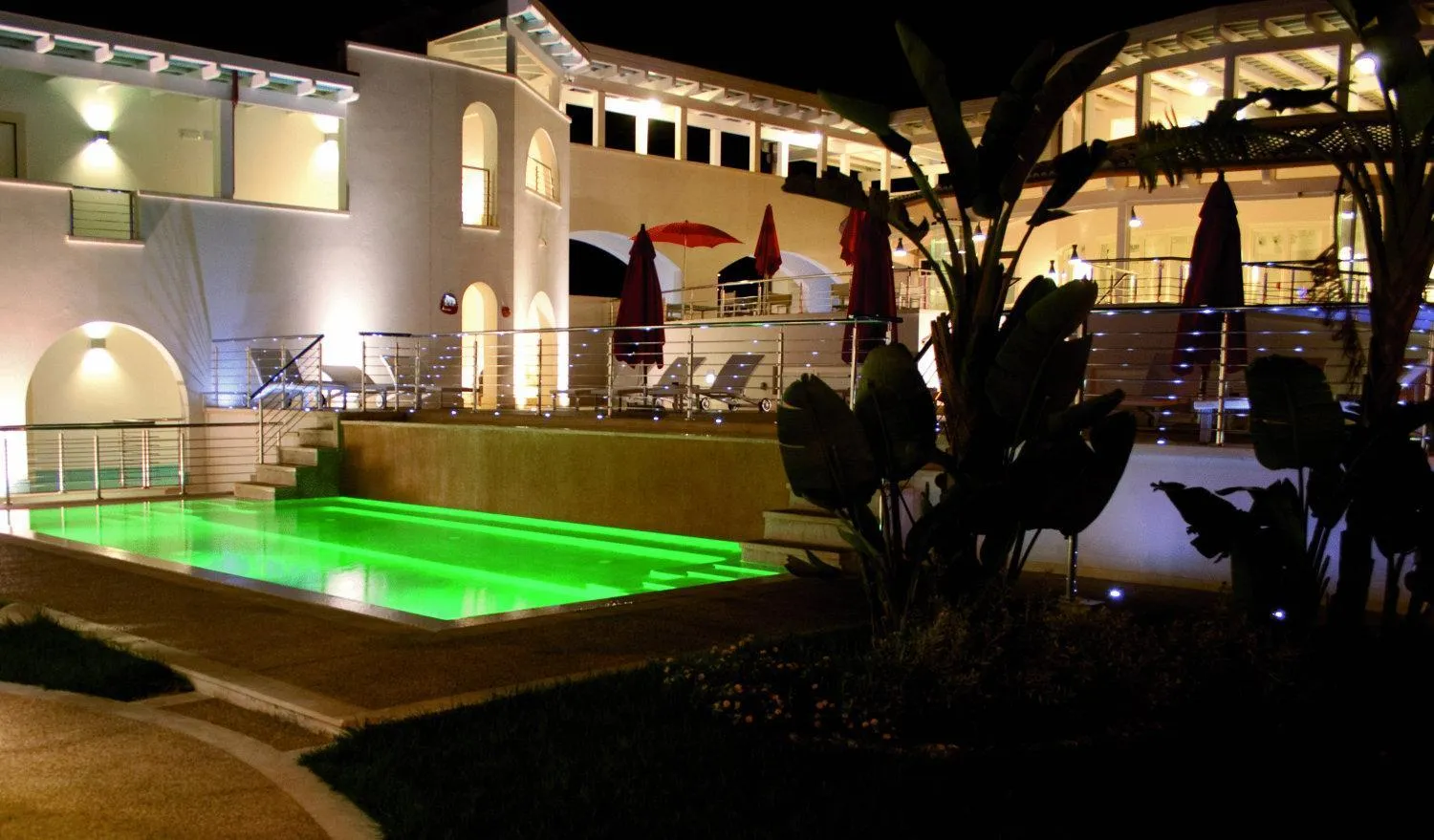 Facade/entrance in Ganimede Hotel