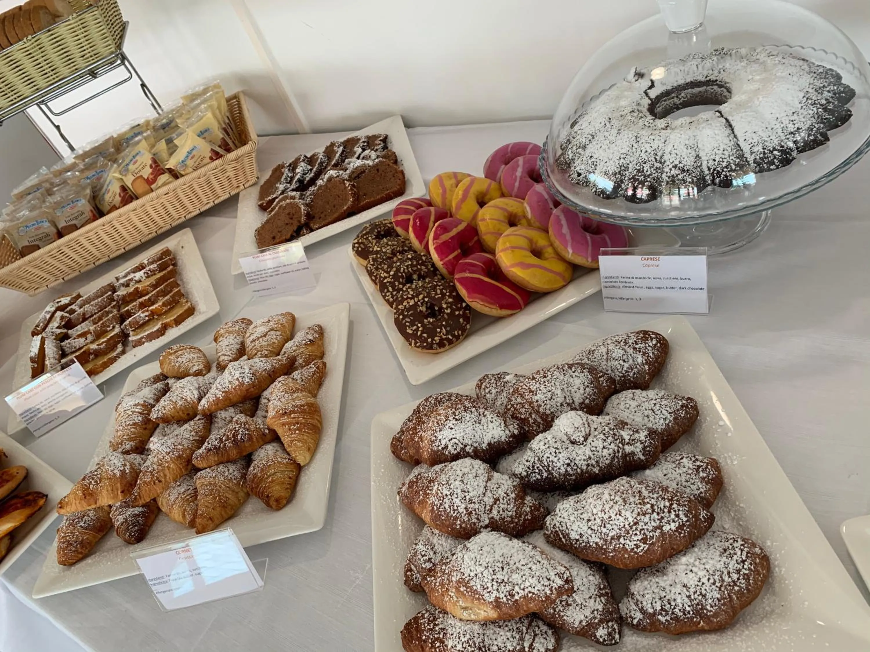 Breakfast in Ganimede Hotel