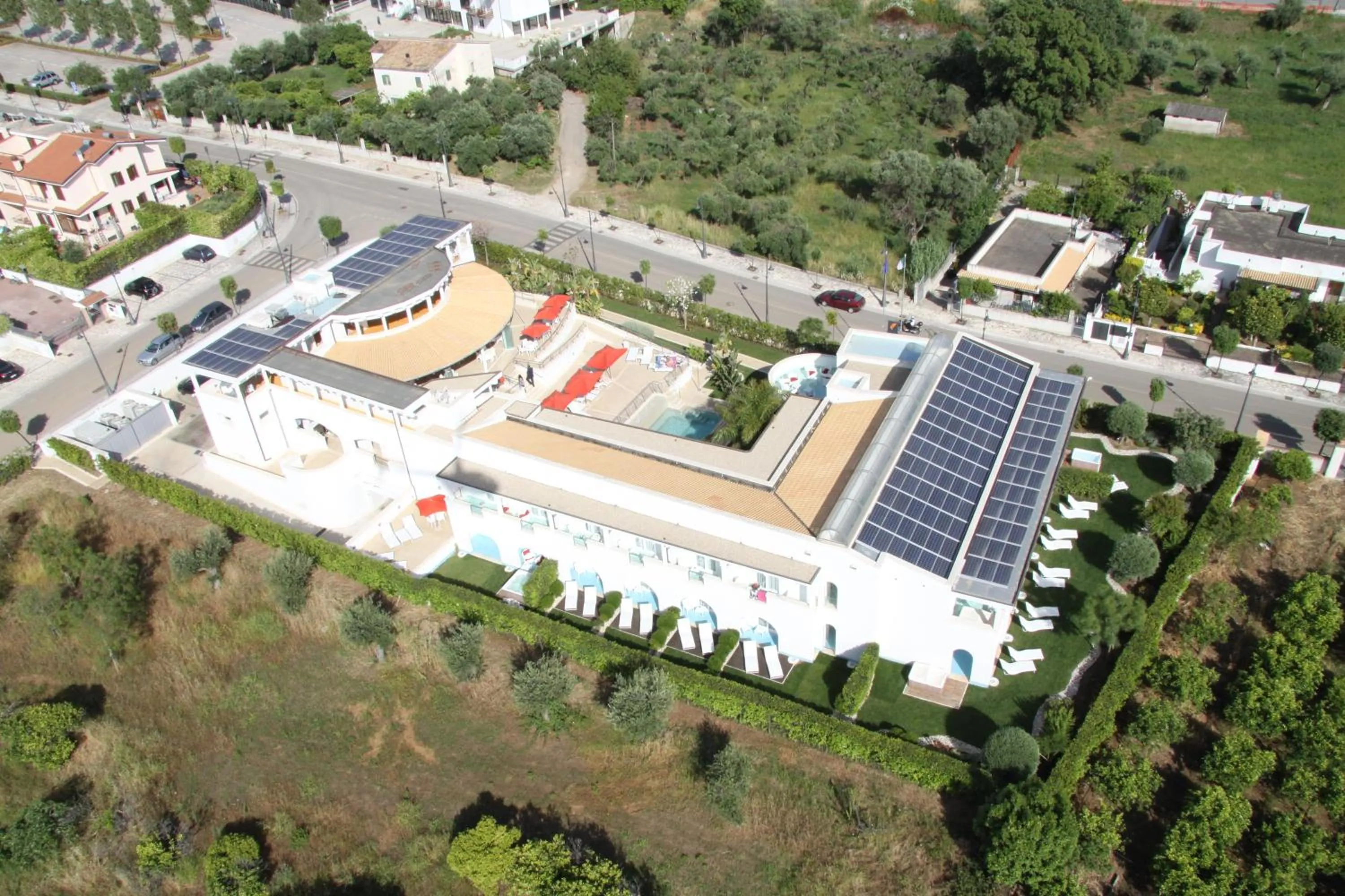 Bird's eye view in Ganimede Hotel