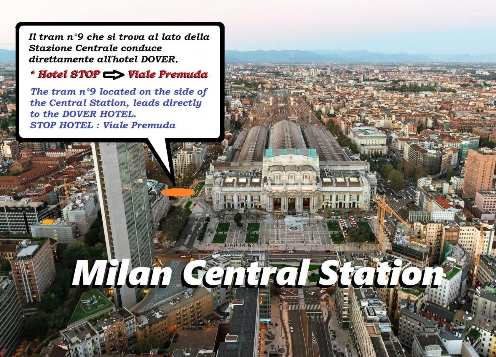 Area and facilities in Hotel Dover