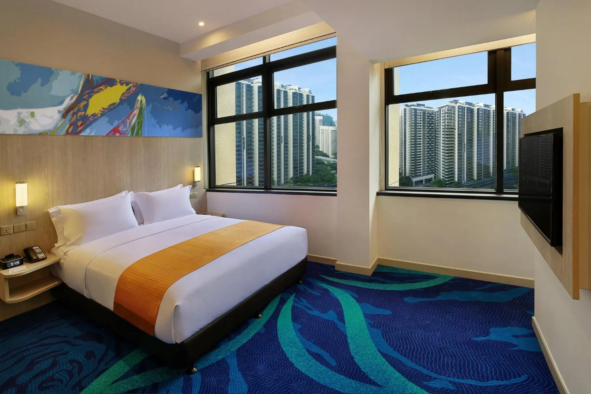 Photo of the whole room, Bed in Holiday Inn Express Kuala Lumpur City Centre by IHG