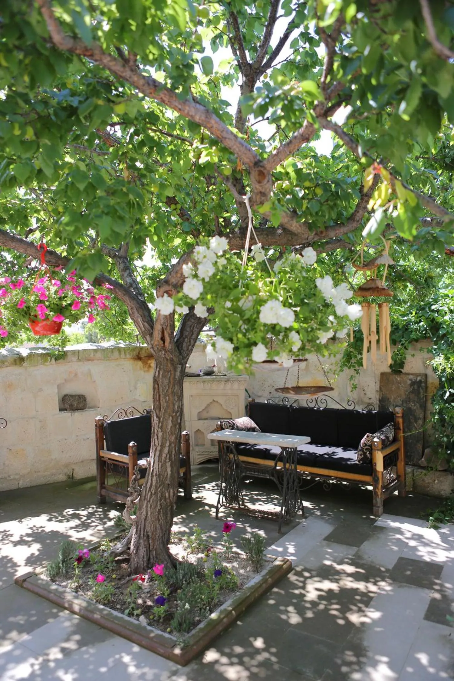 Garden in Village Cave House Hotel