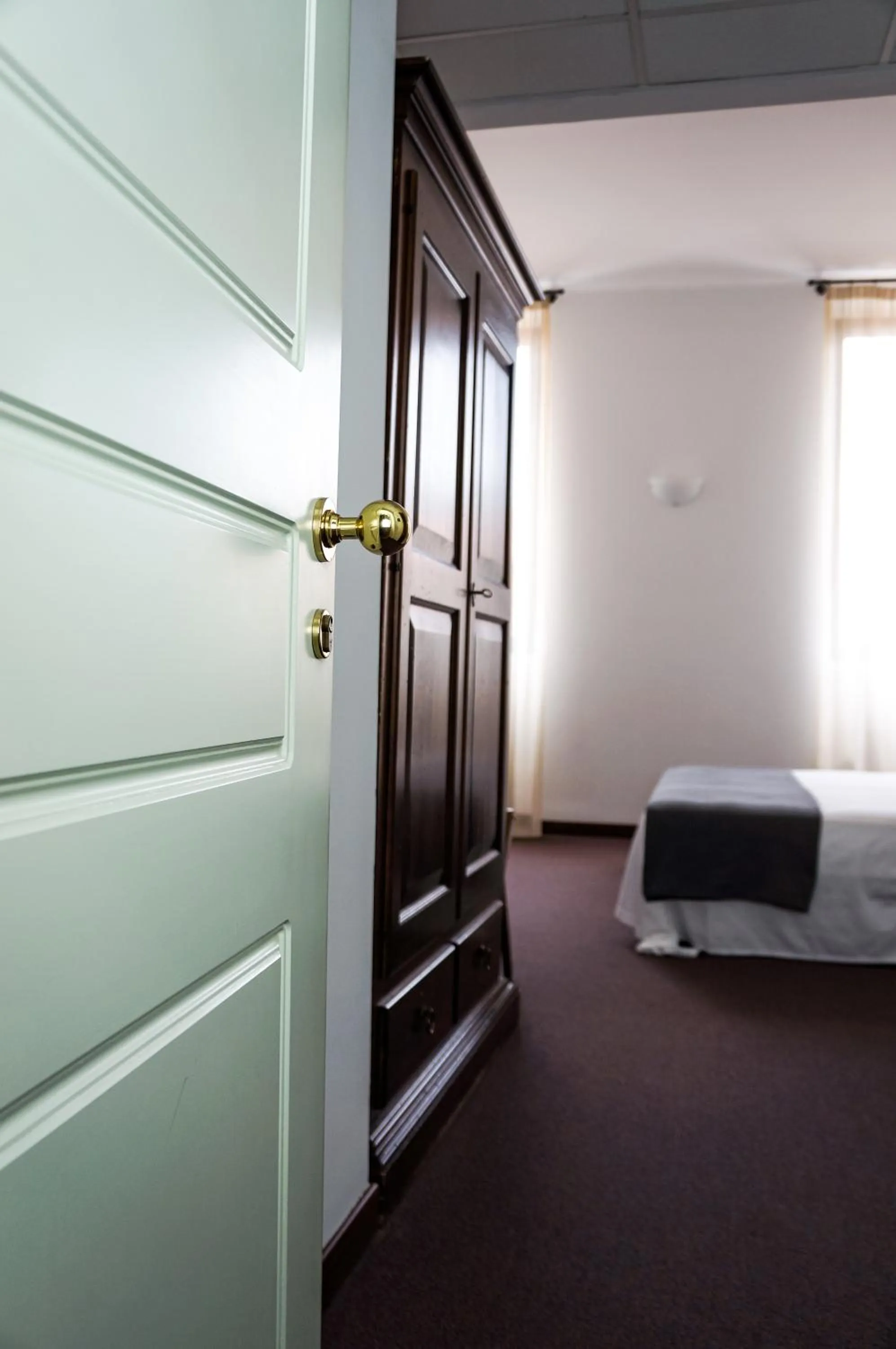 Bed in Hotel Ristorante Morus