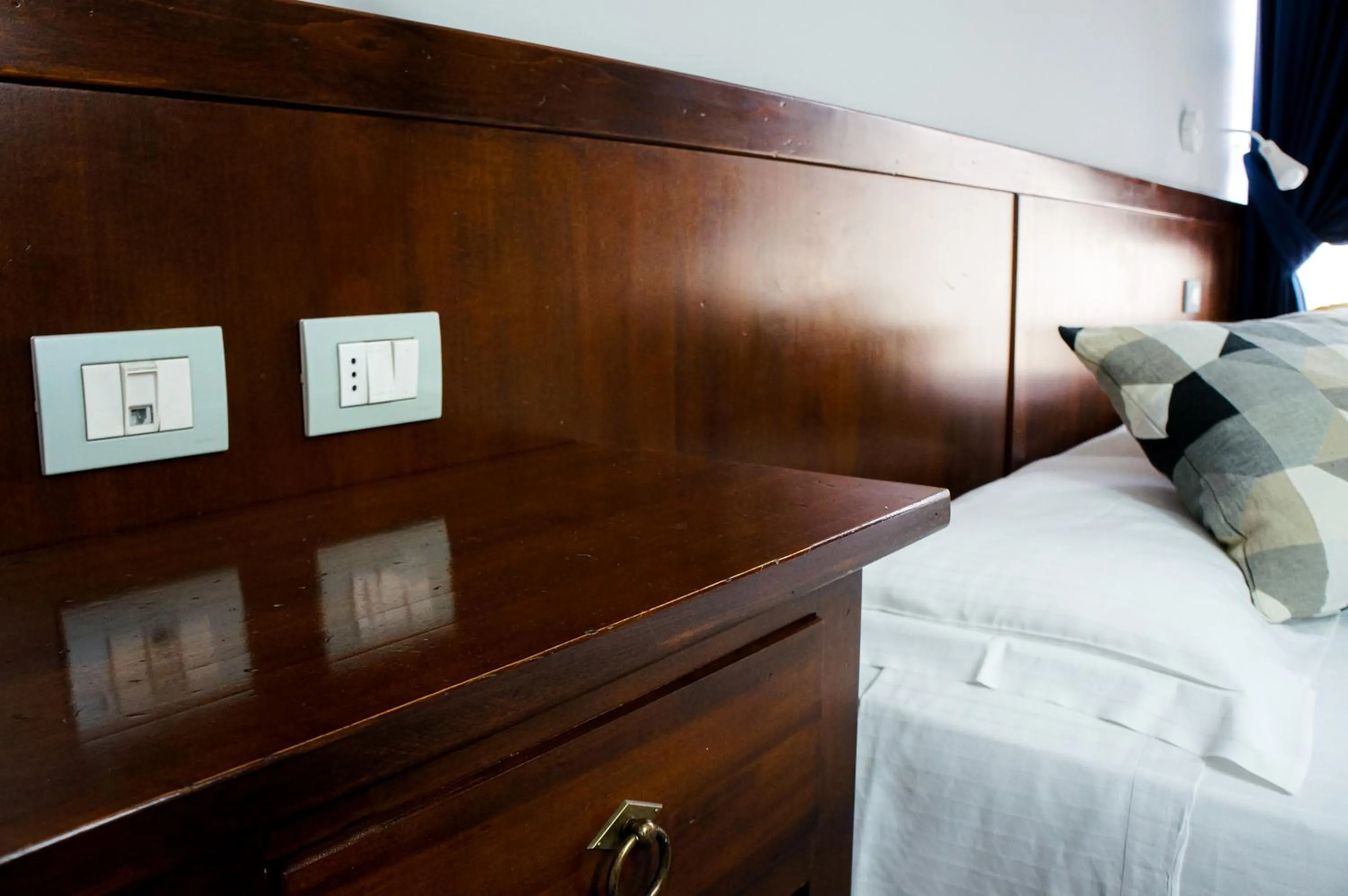 Bed in Hotel Ristorante Morus