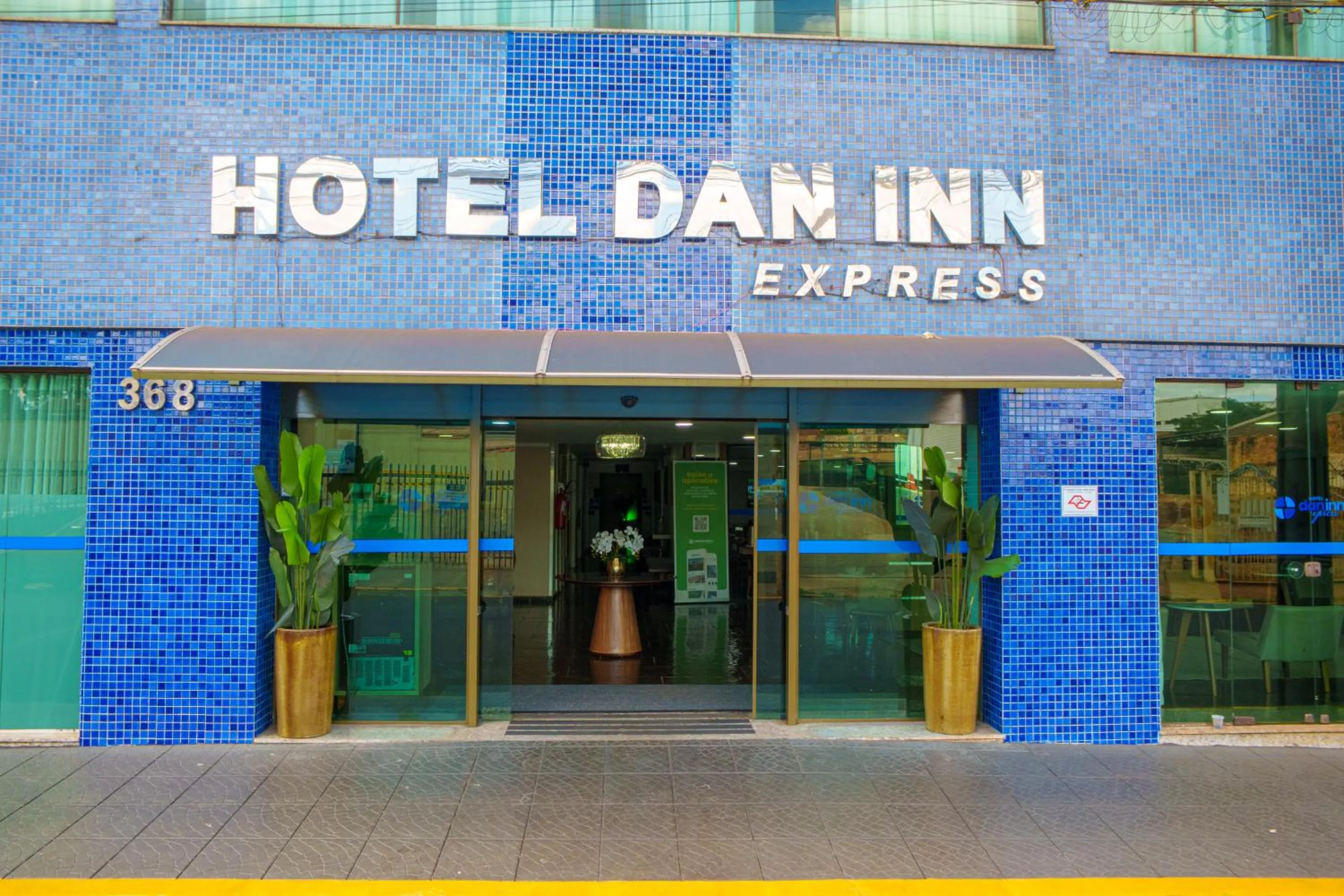 Facade/entrance in Hotel Dan Inn Express Ribeirão Preto By Nacional Inn