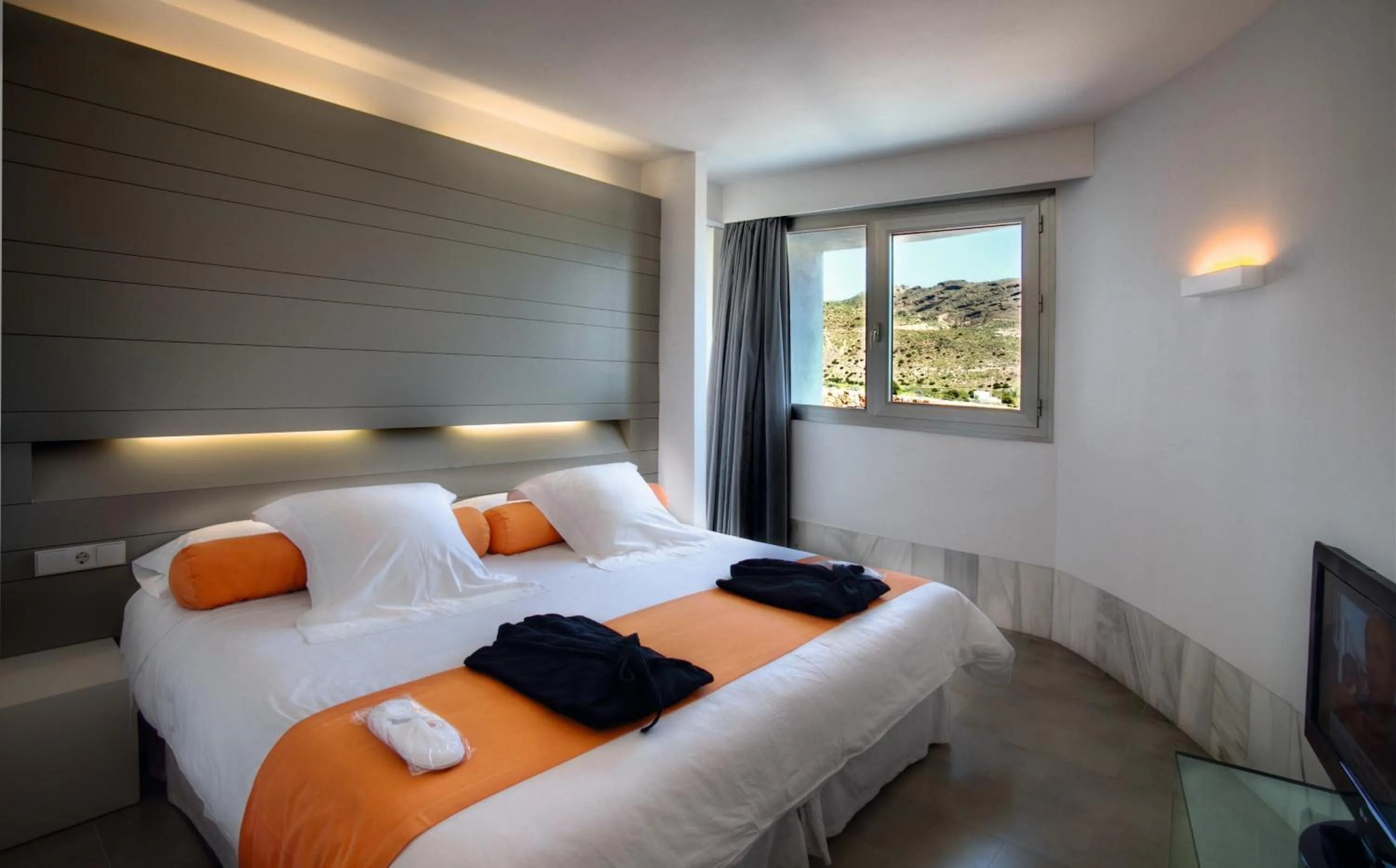 Bed in Hotel Spa Calagrande Cabo de Gata