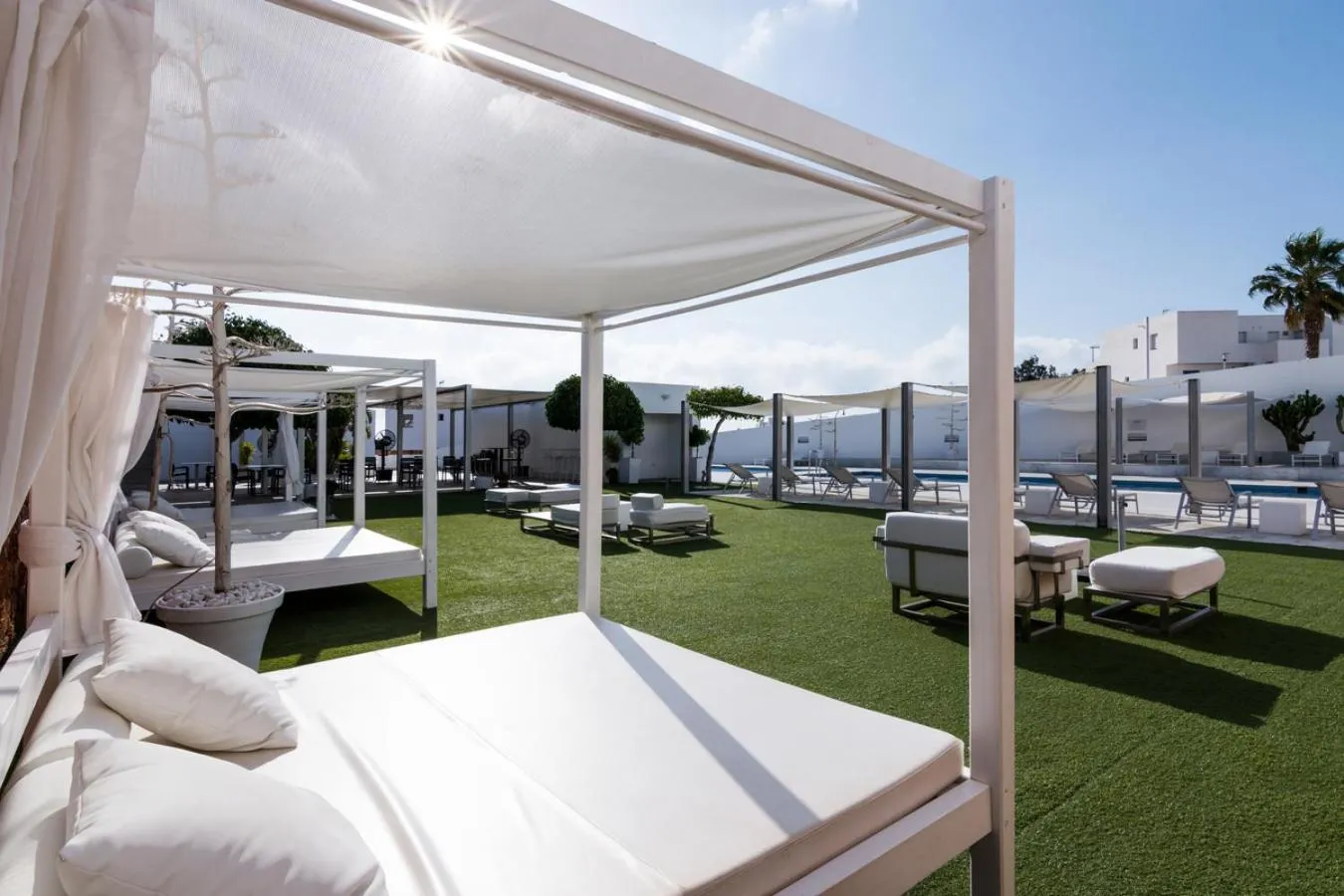 Garden, Bed in Hotel Spa Calagrande Cabo de Gata