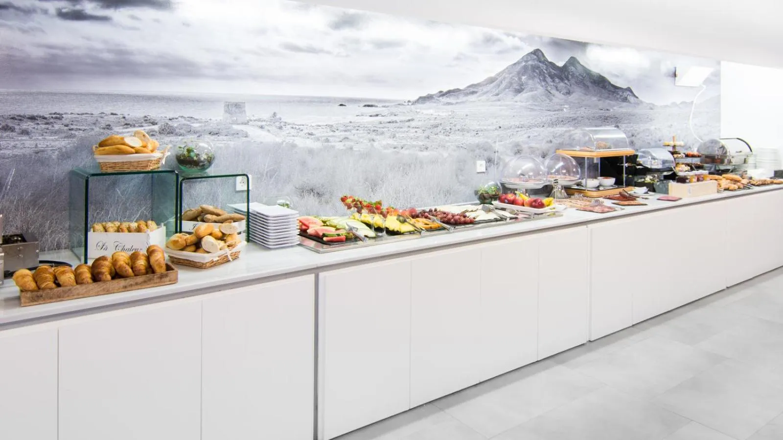 Buffet breakfast in Hotel Spa Calagrande Cabo de Gata