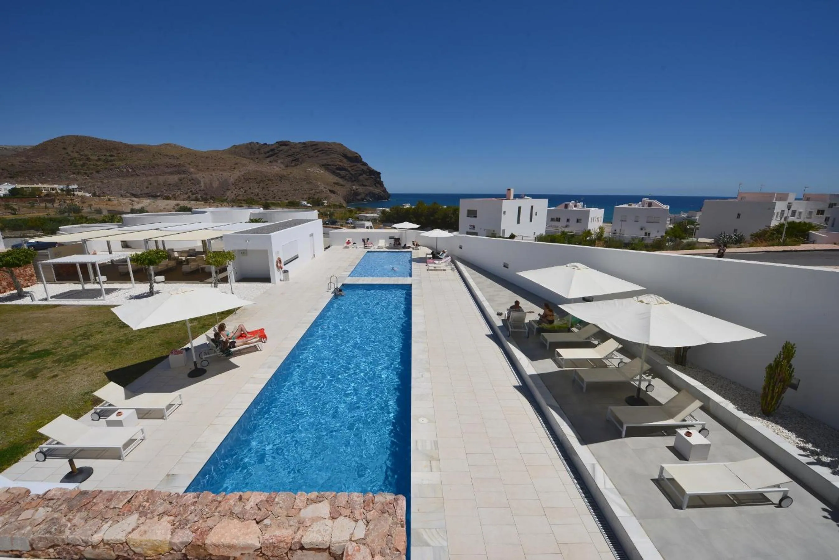 Swimming pool in Hotel Spa Calagrande Cabo de Gata