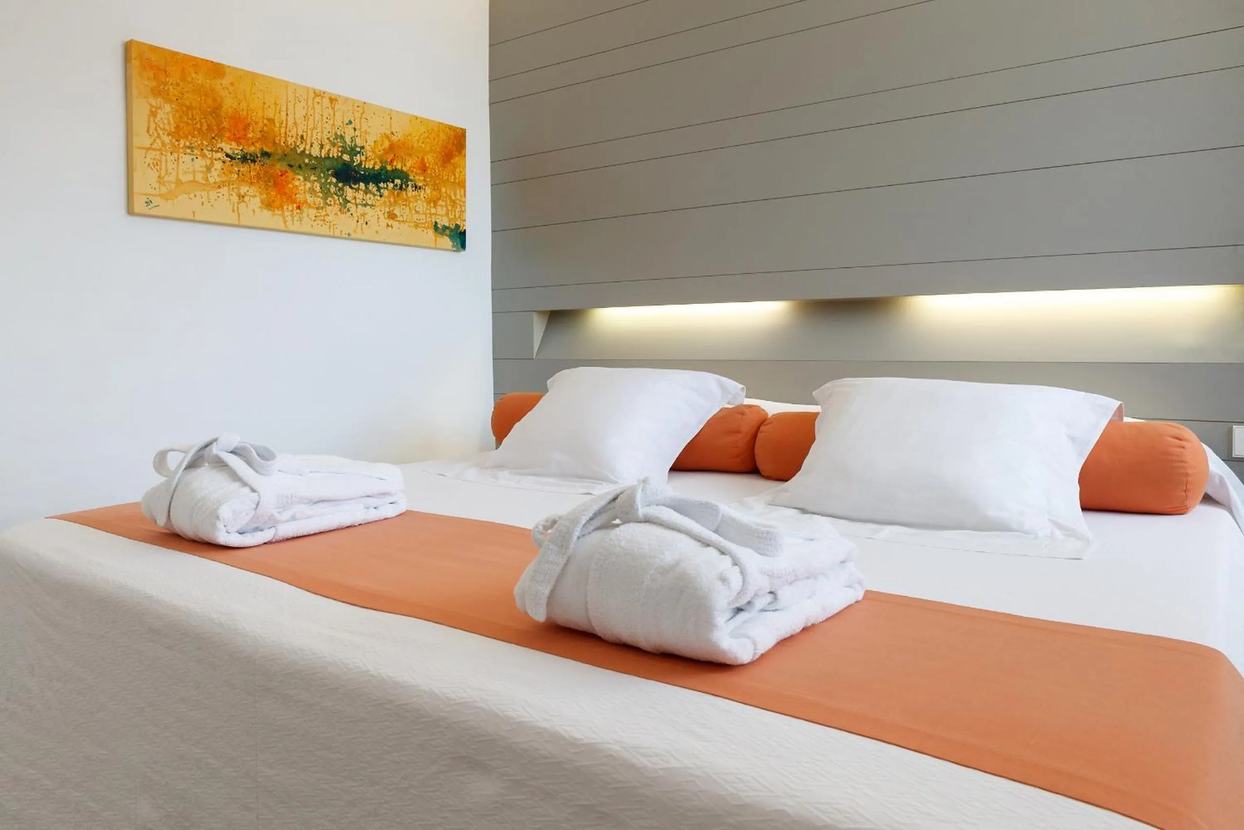 Decorative detail, Bed in Hotel Spa Calagrande Cabo de Gata