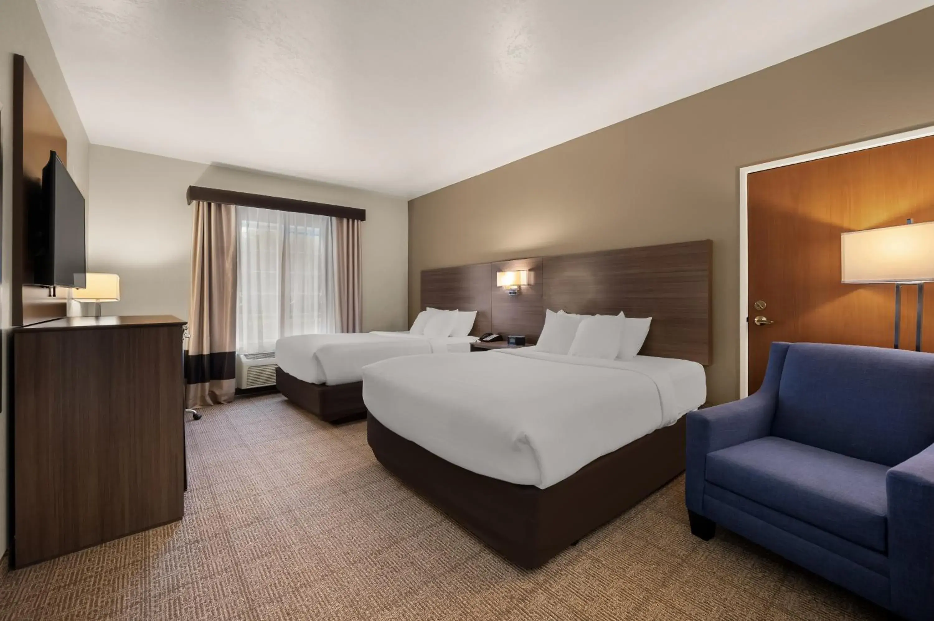 Queen Room with Two Queen Beds - Accessible/Non-Smoking in Comfort Inn & Suites Queen Room with Two Queen Beds - Accessible/Non-Smoking in Comfort Inn & Suites