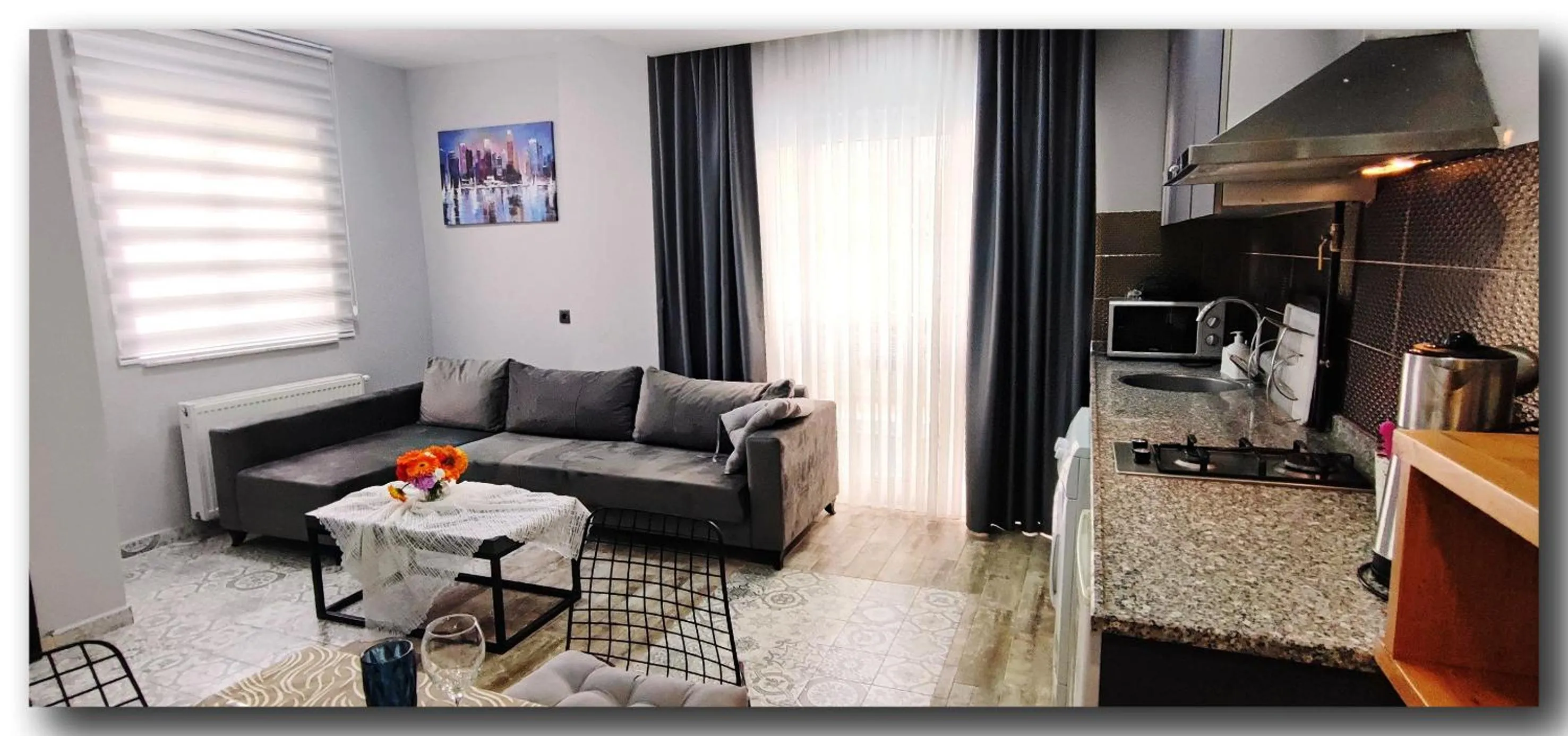 TV and multimedia in Aspendos Suites Konyaaltı Apart