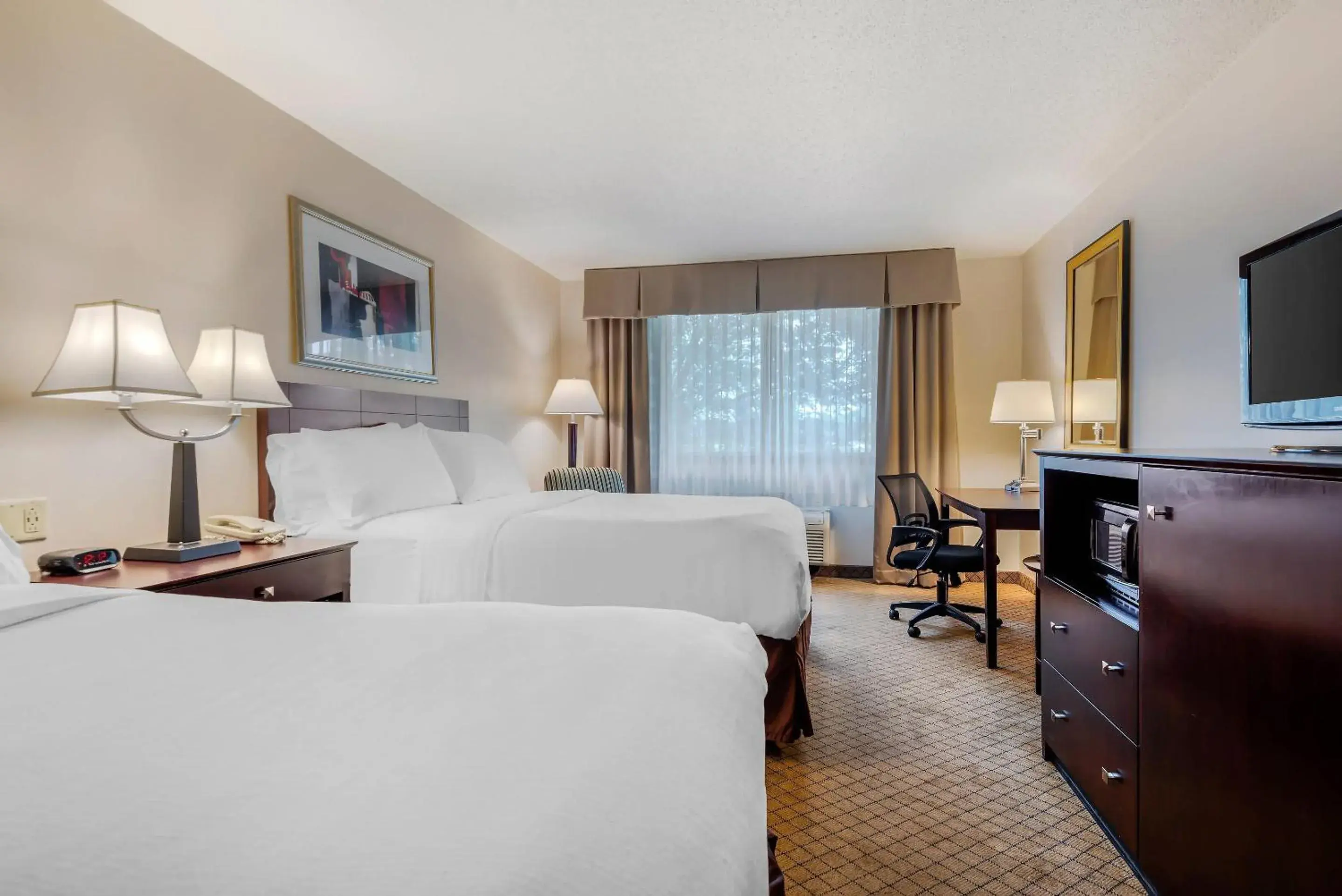 Standard Double Room with Two Double Beds - Non Smoking in Clarion Inn Elmira-Horseheads Standard Double Room with Two Double Beds - Non Smoking in Clarion Inn Elmira-Horseheads