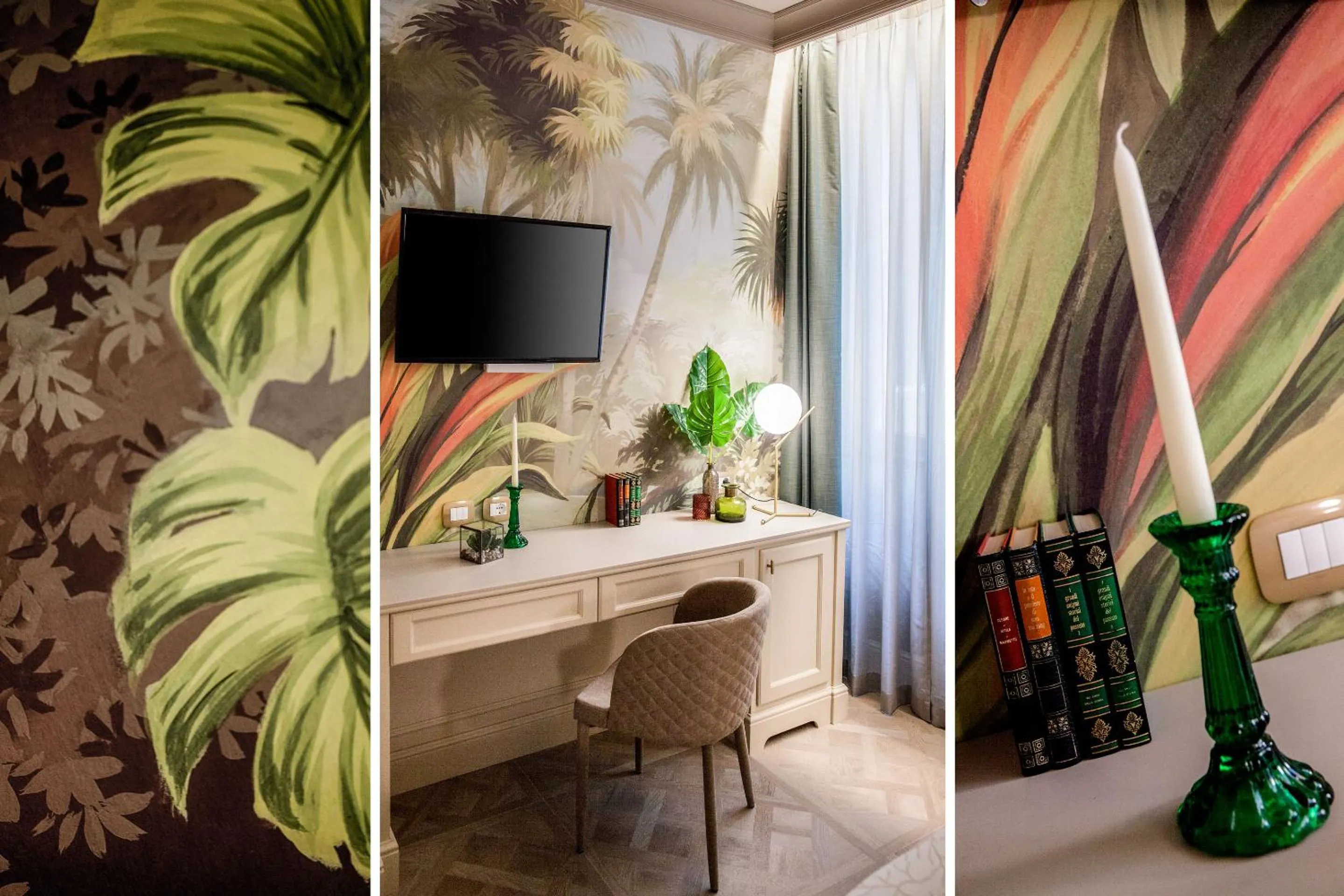 Decorative detail in Hotel Savoia