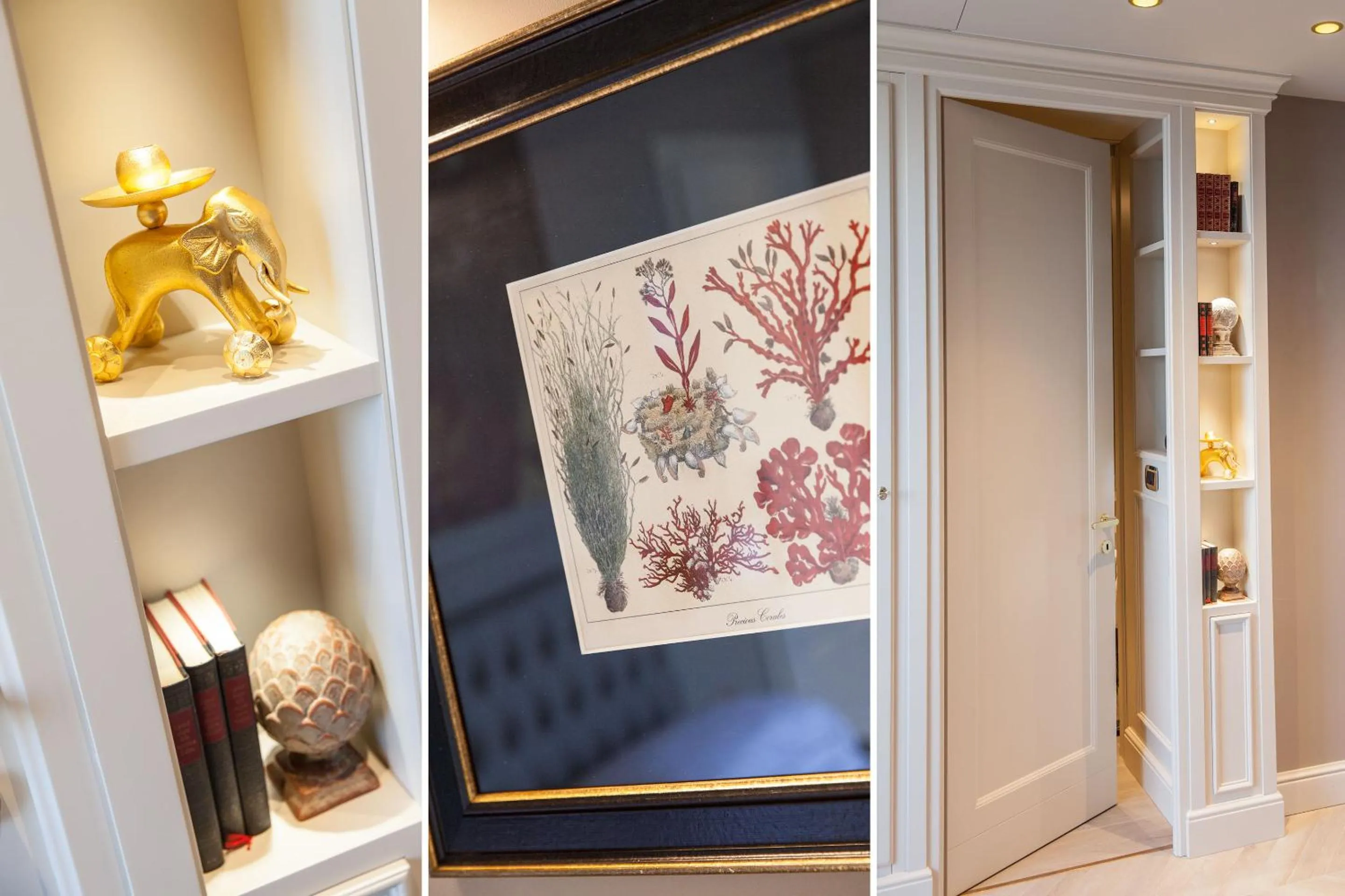 Decorative detail in Hotel Savoia