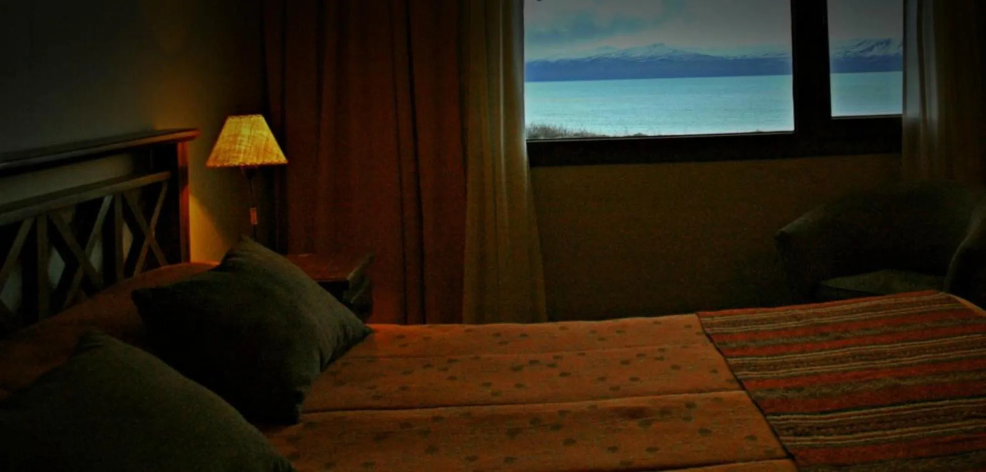 Bed in Terraza Coirones Hotel