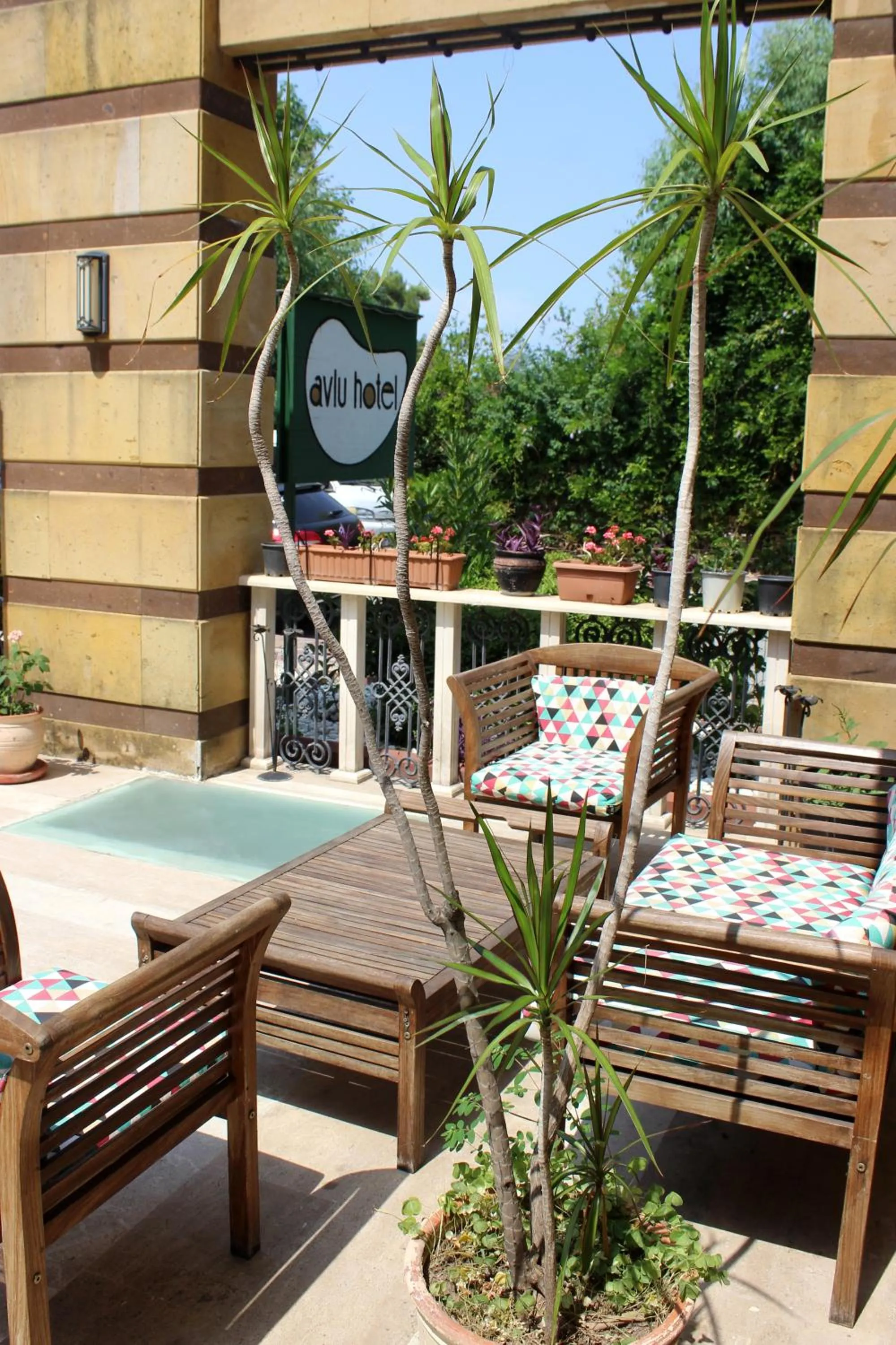 Garden in Avlu Hotel