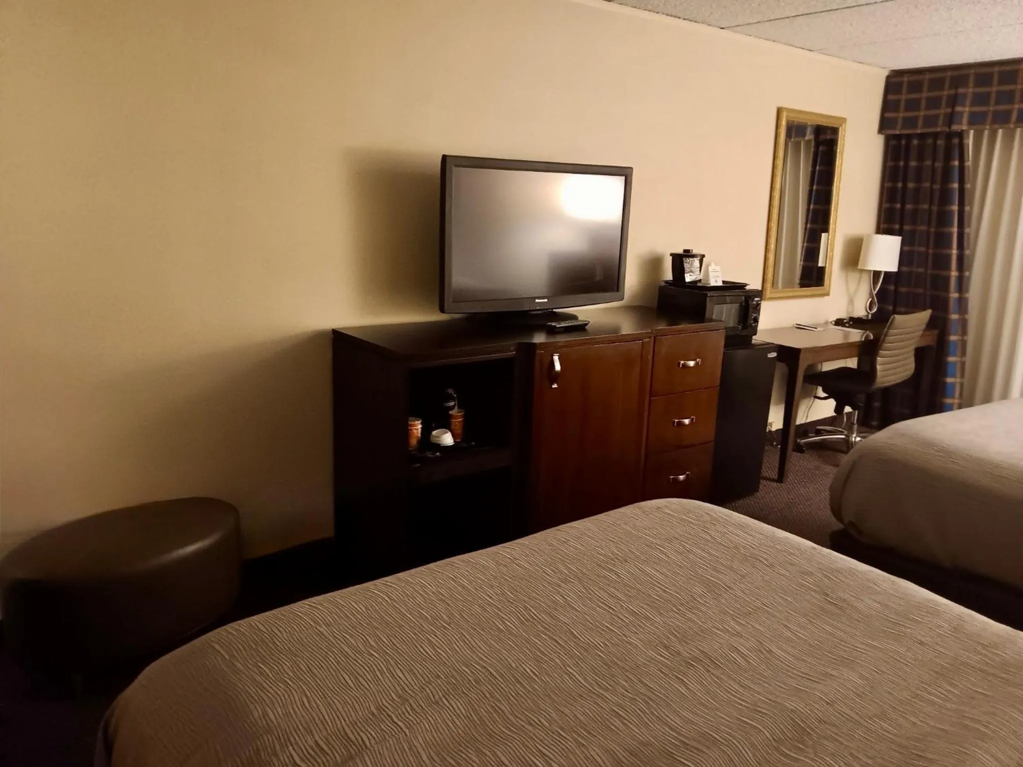 Bed in Quality Inn Horseheads