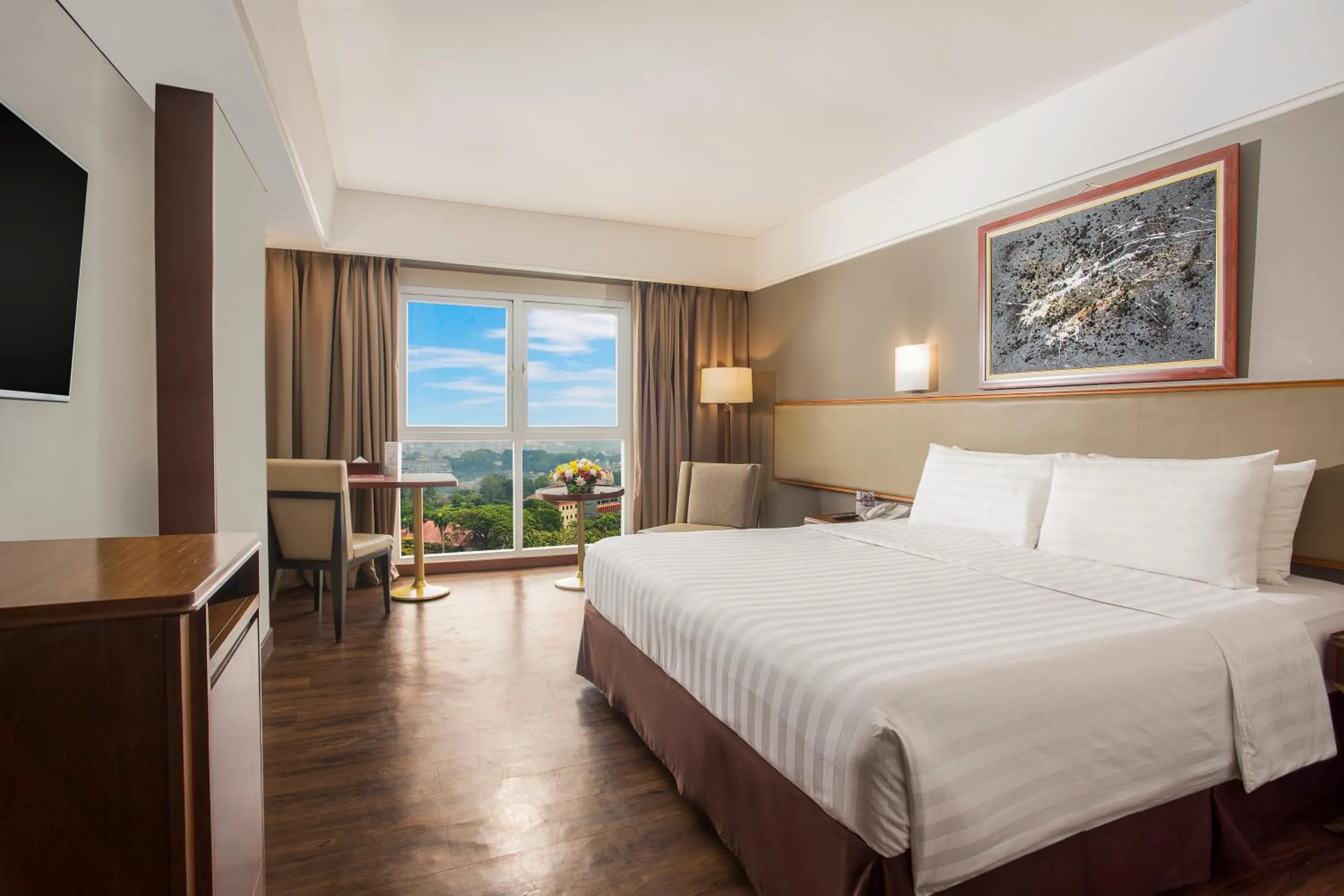 Bed in Swiss-Belhotel Bogor