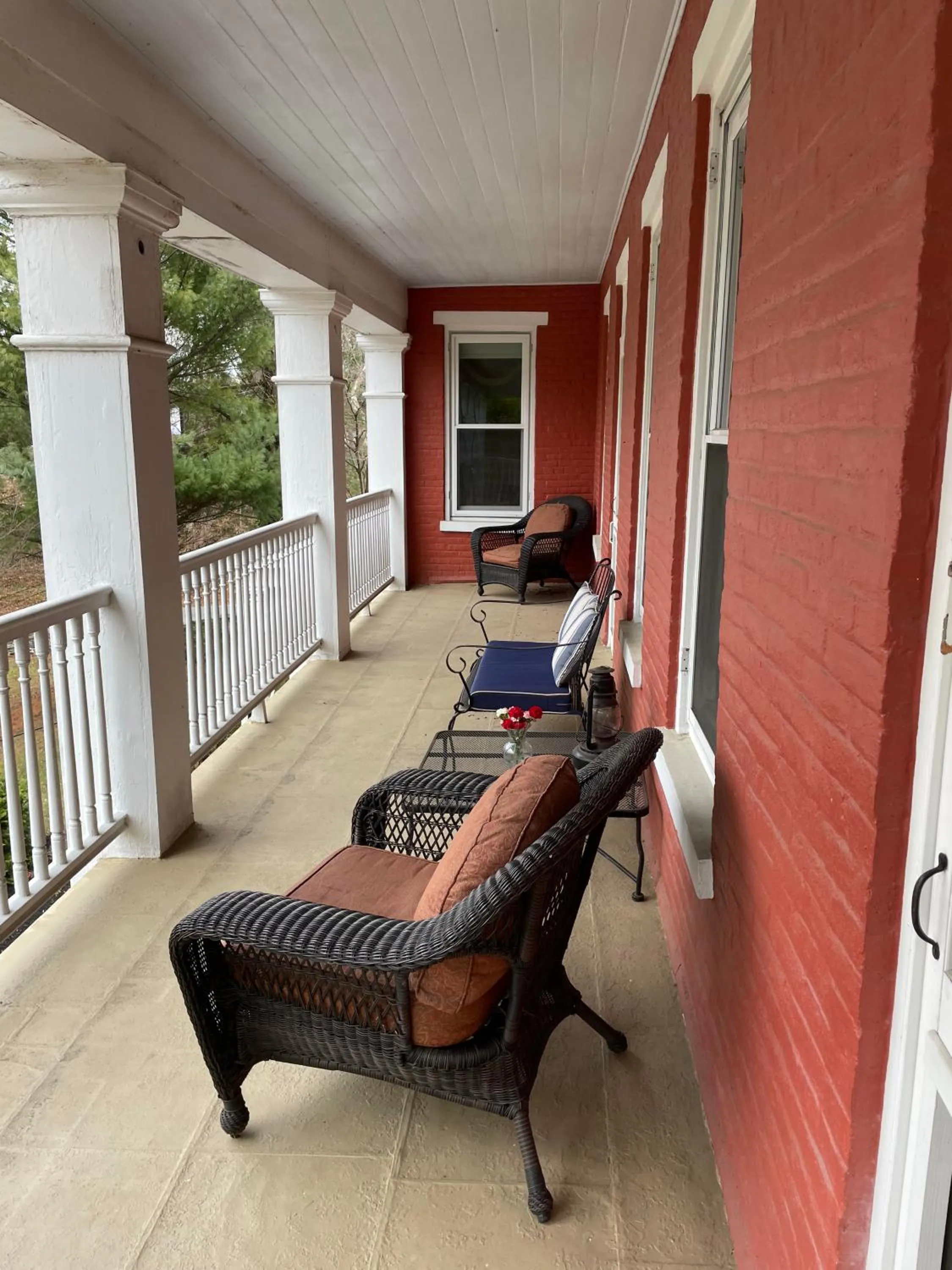 Patio in Hollinger House