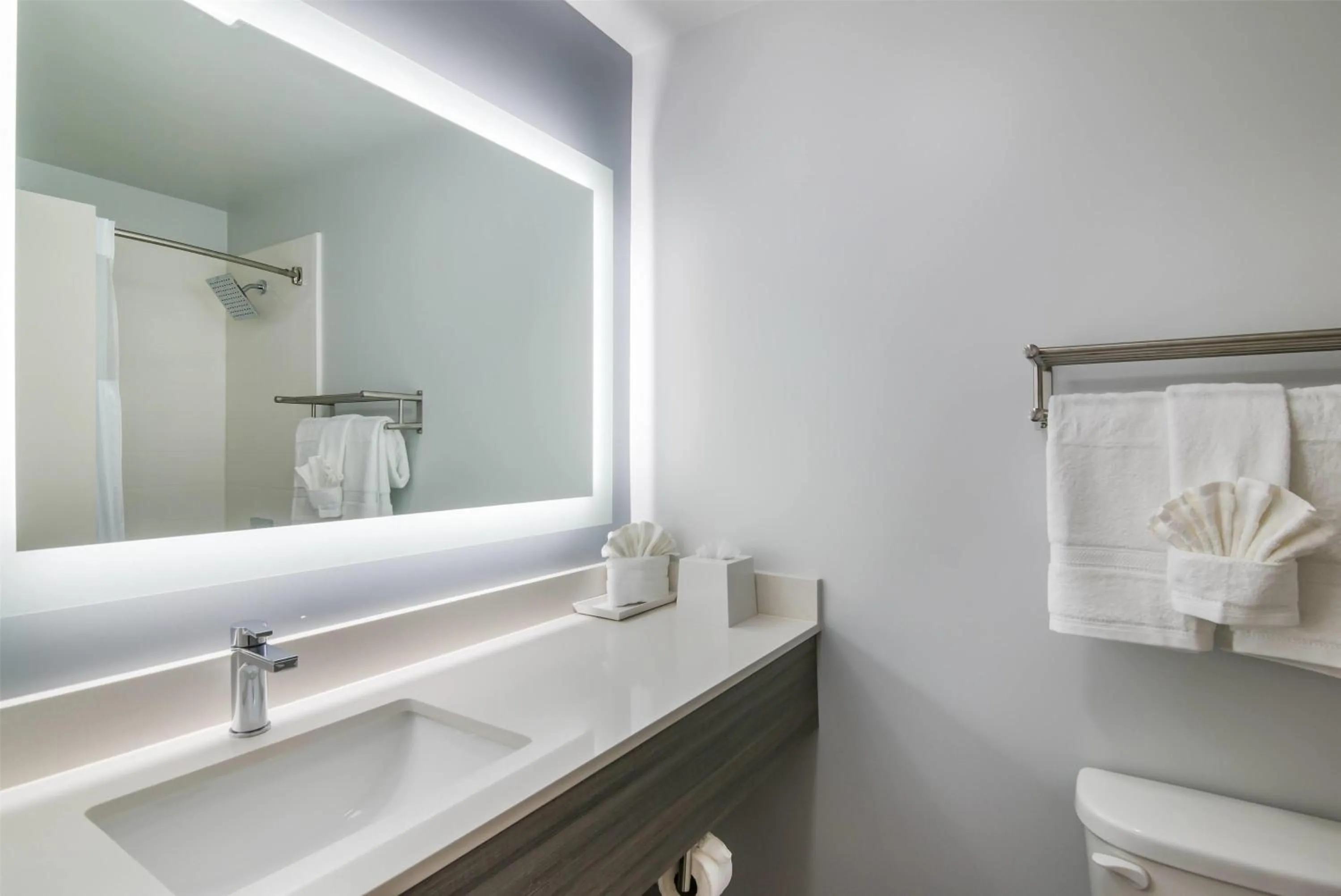 Bathroom in Hourglass Hotel, Trademark Collection by Wyndham