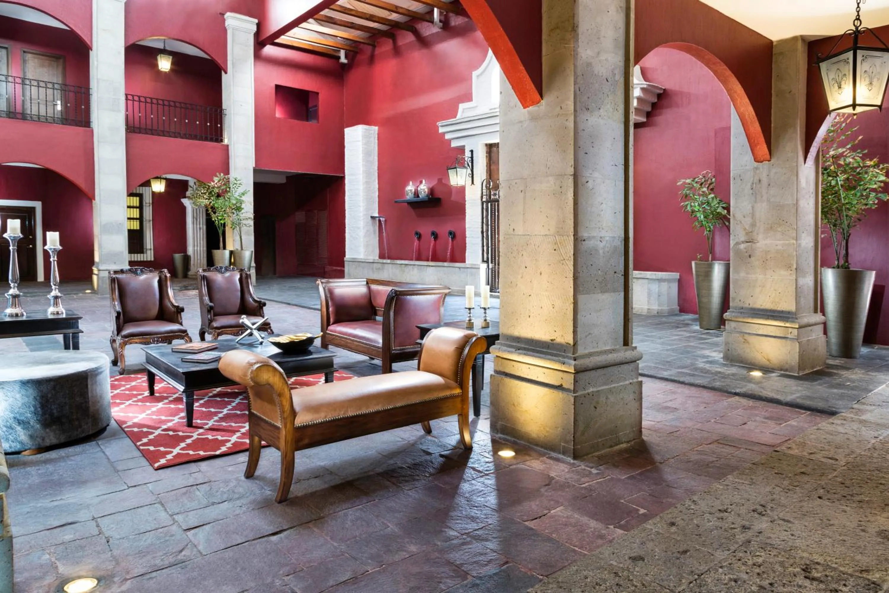 Living room in Gran Casa Xalisco