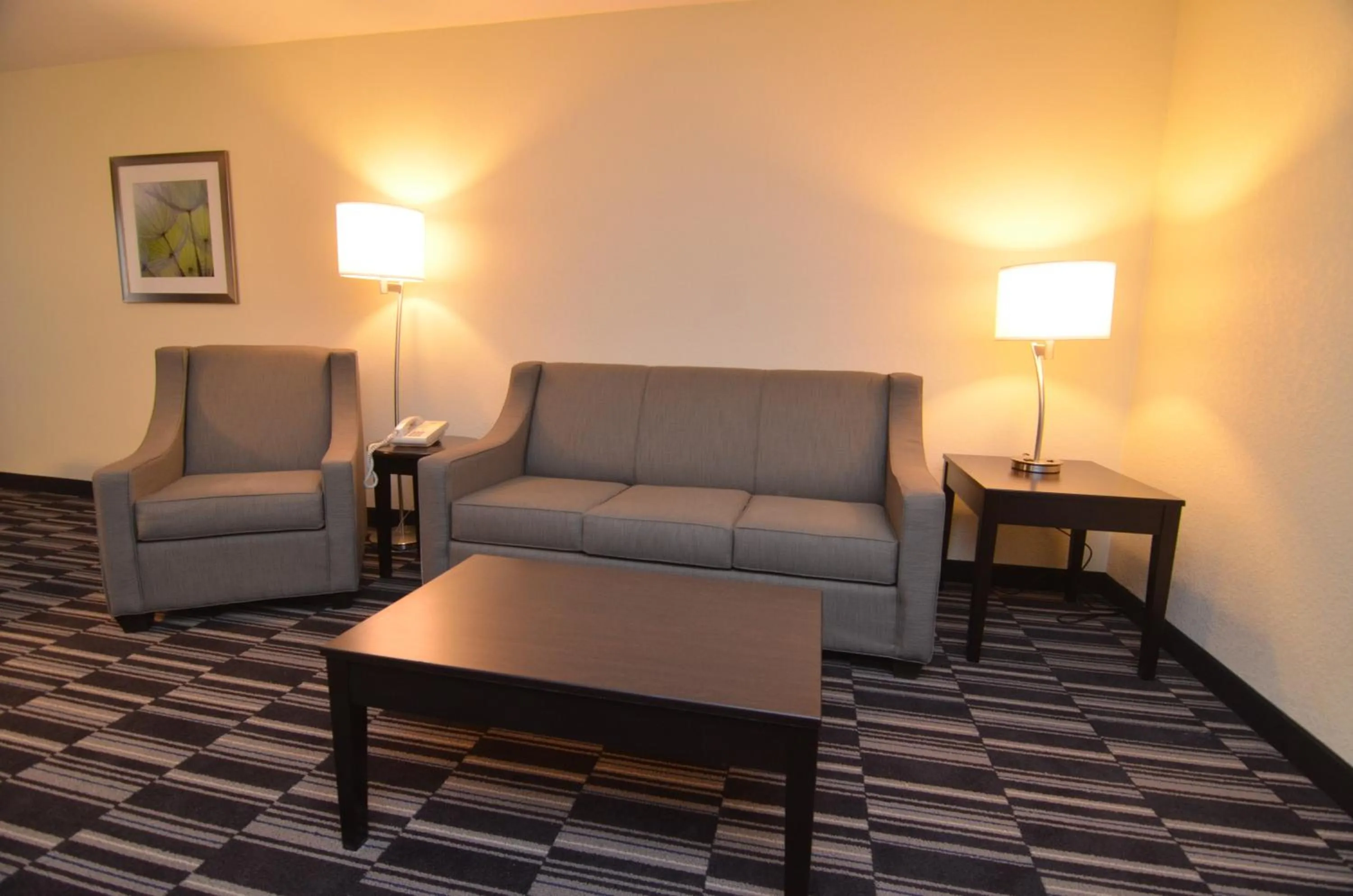 Living room in AmericInn by Wyndham Mount Pleasant