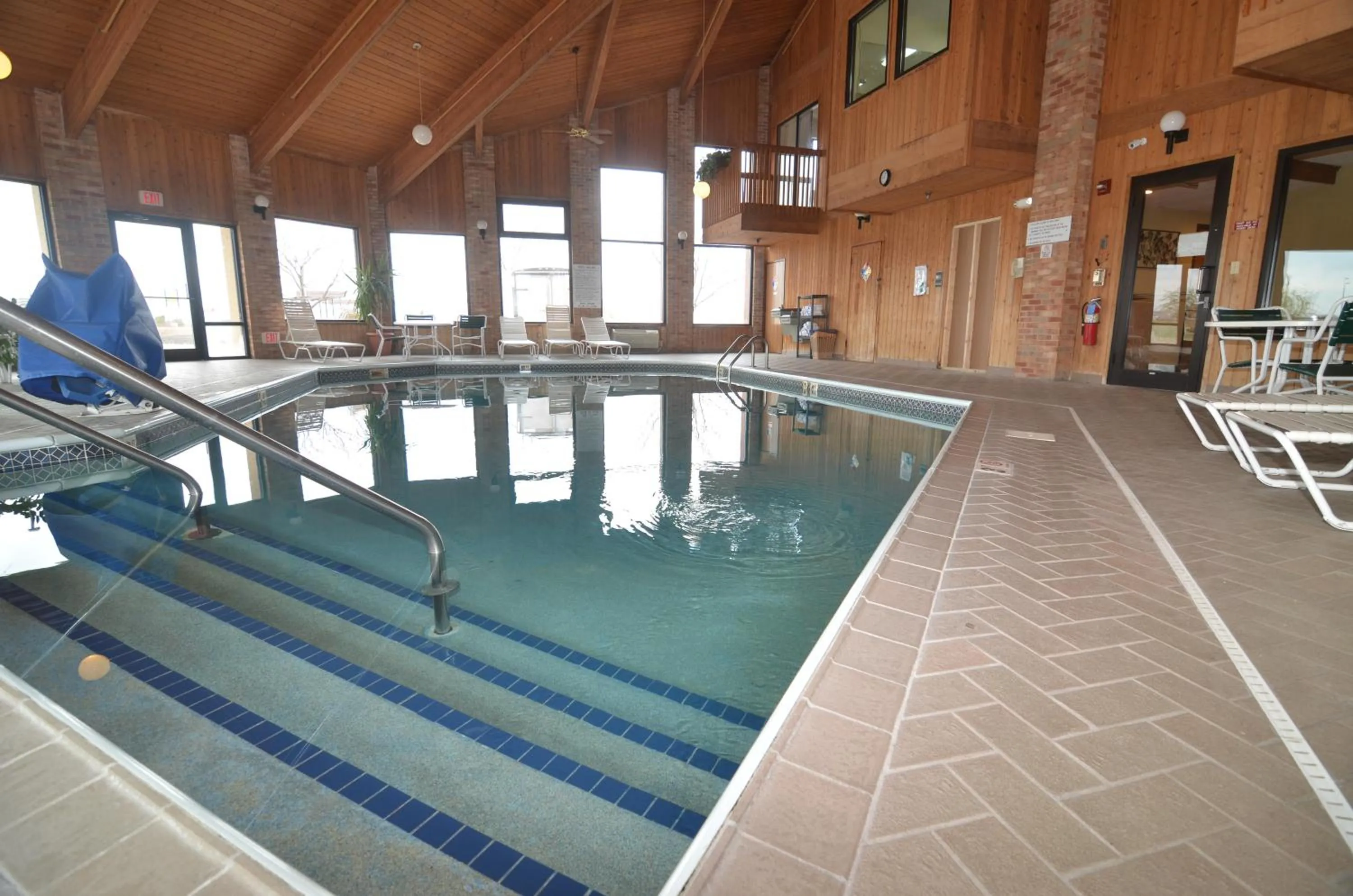 Swimming pool in AmericInn by Wyndham Mount Pleasant