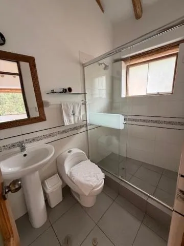 Shower in Parwa Guest House