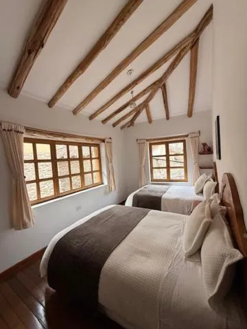 Bed in Parwa Guest House