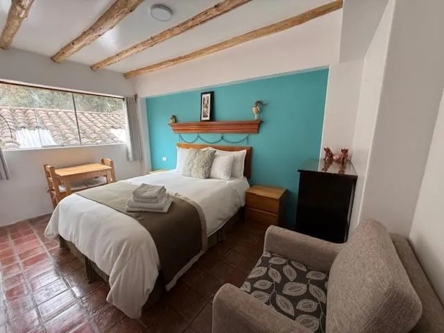 Bed in Parwa Guest House