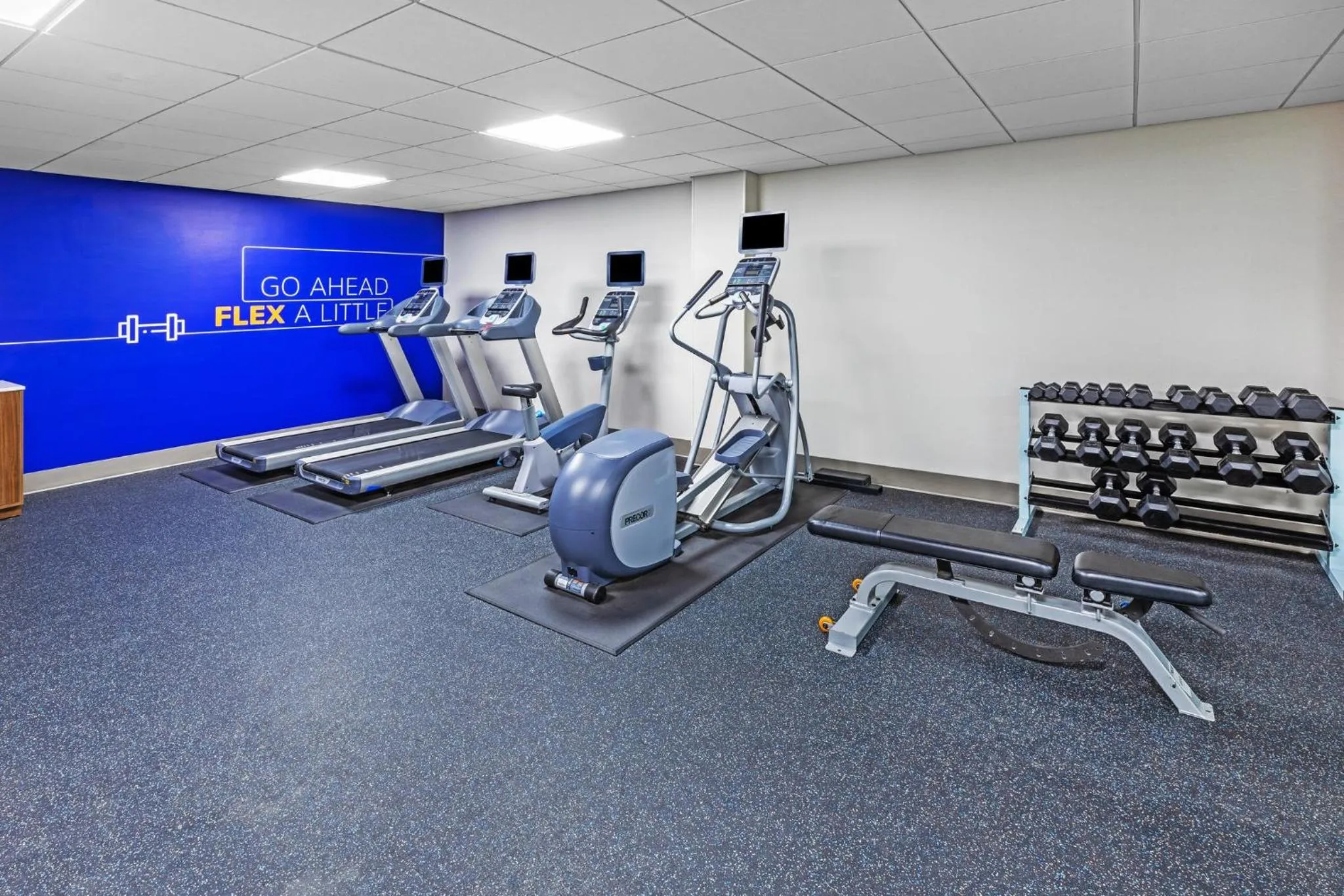 Fitness centre/facilities in Holiday Inn Express El Paso-Central by IHG