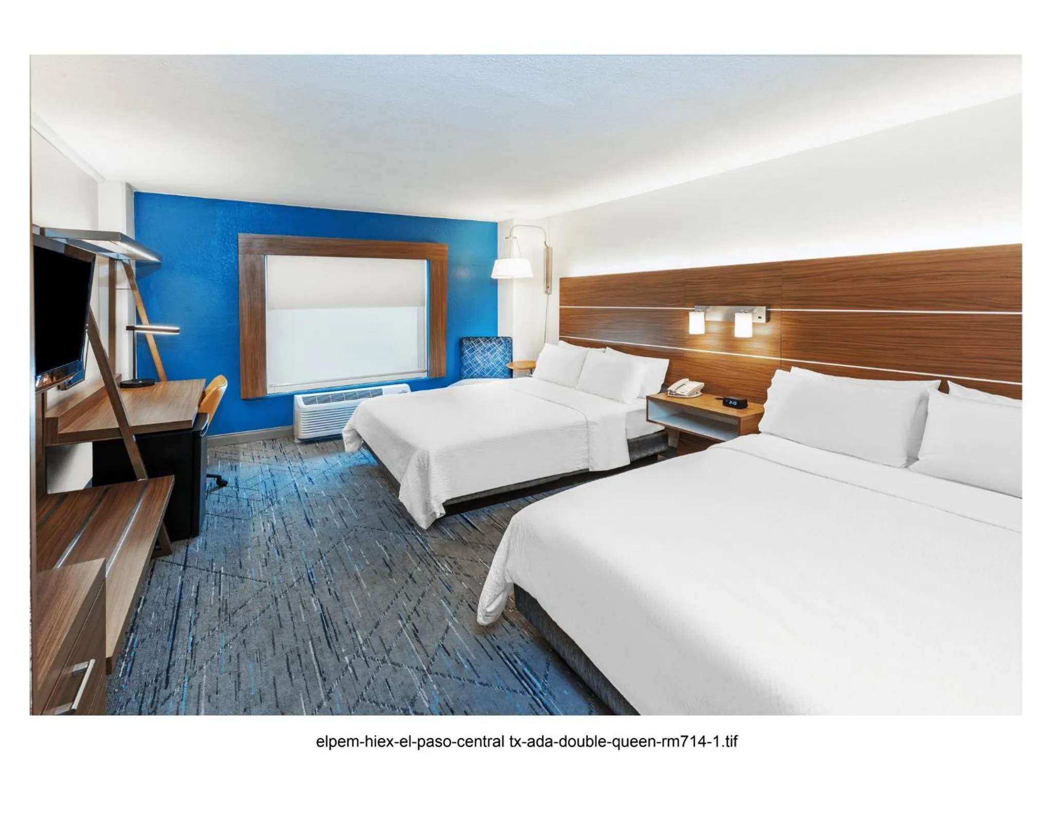 Bedroom, Bed in Holiday Inn Express El Paso-Central by IHG