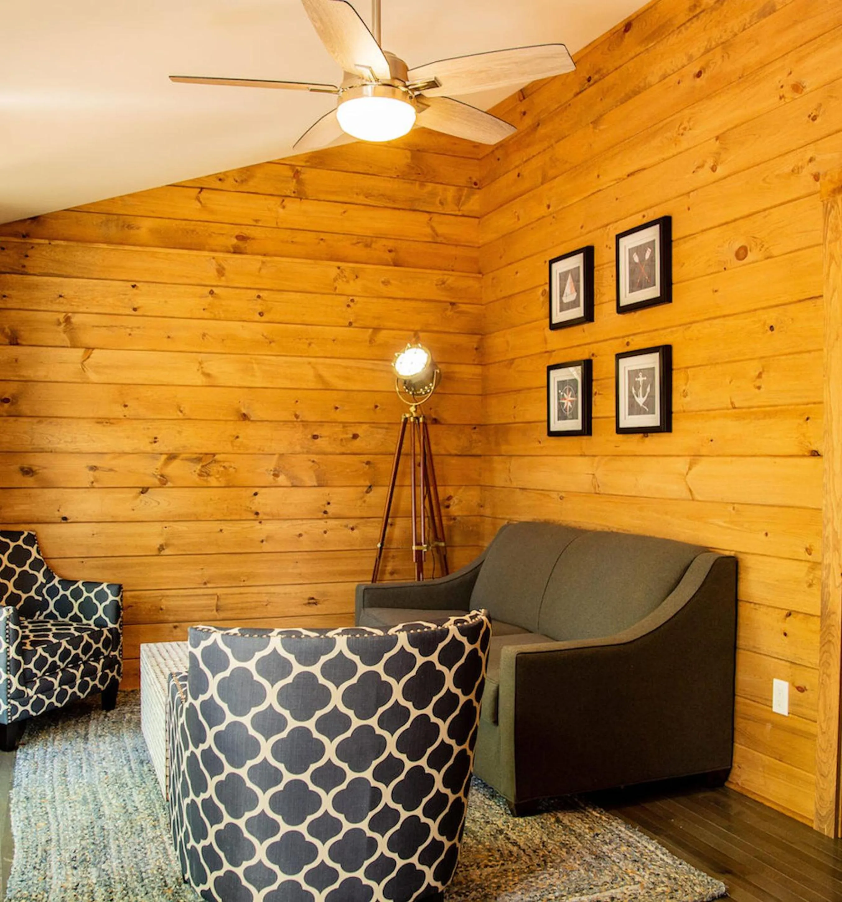 Living room in Linekin Bay Resort