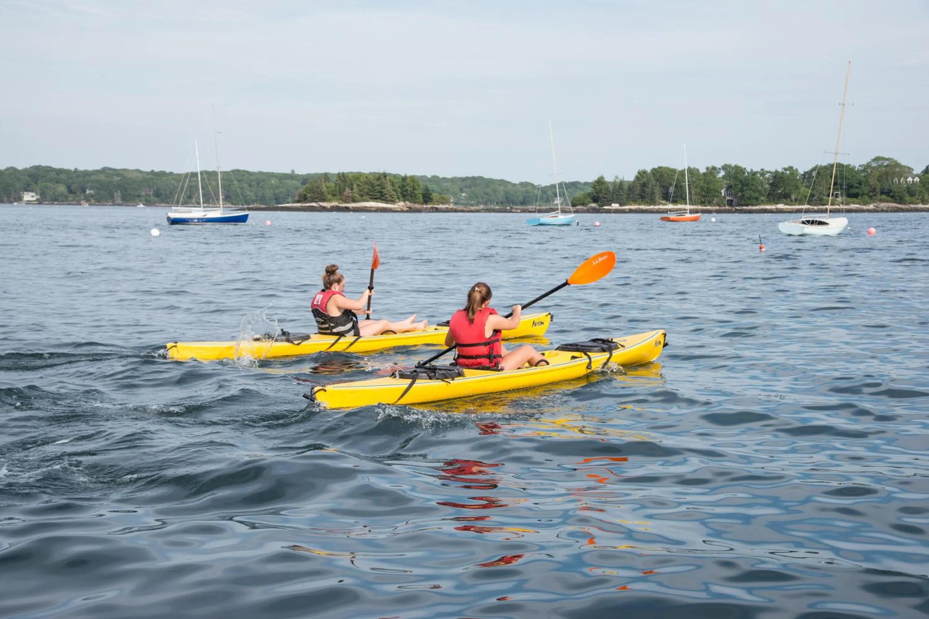 Staff in Linekin Bay Resort