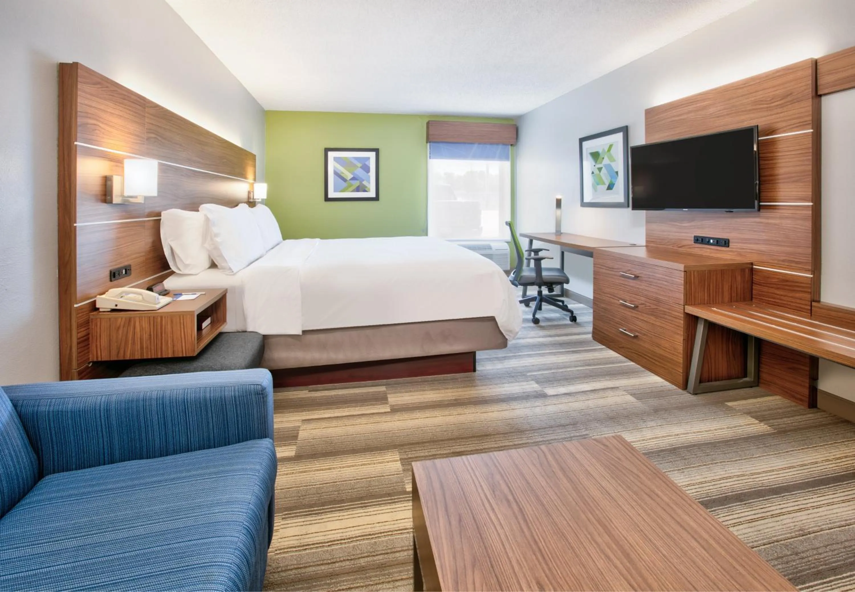 Photo of the whole room, Bed in Holiday Inn Express - Hope by IHG