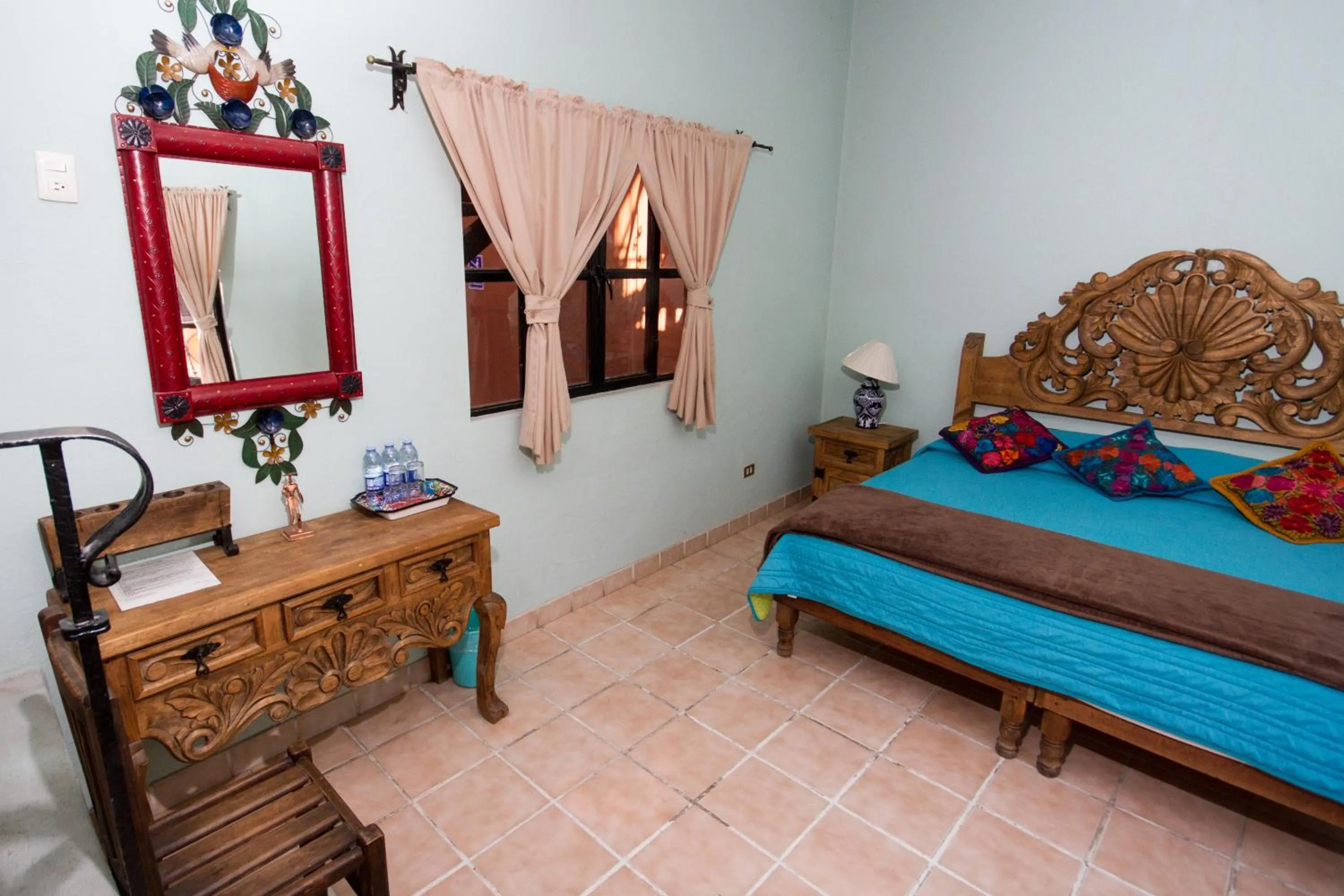 Bedroom, Bed in Posada Maria Luisa