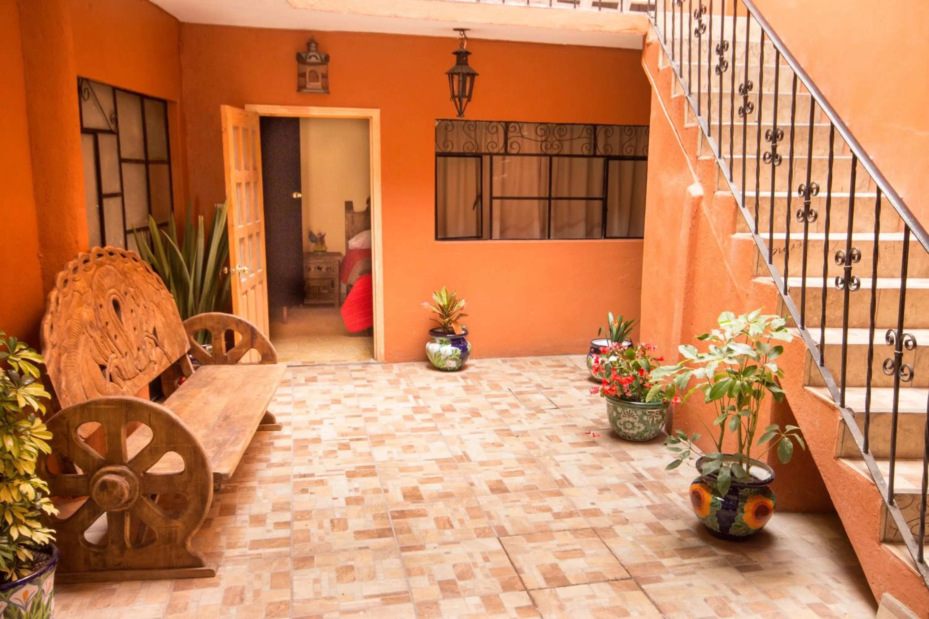 Lobby or reception in Posada Maria Luisa