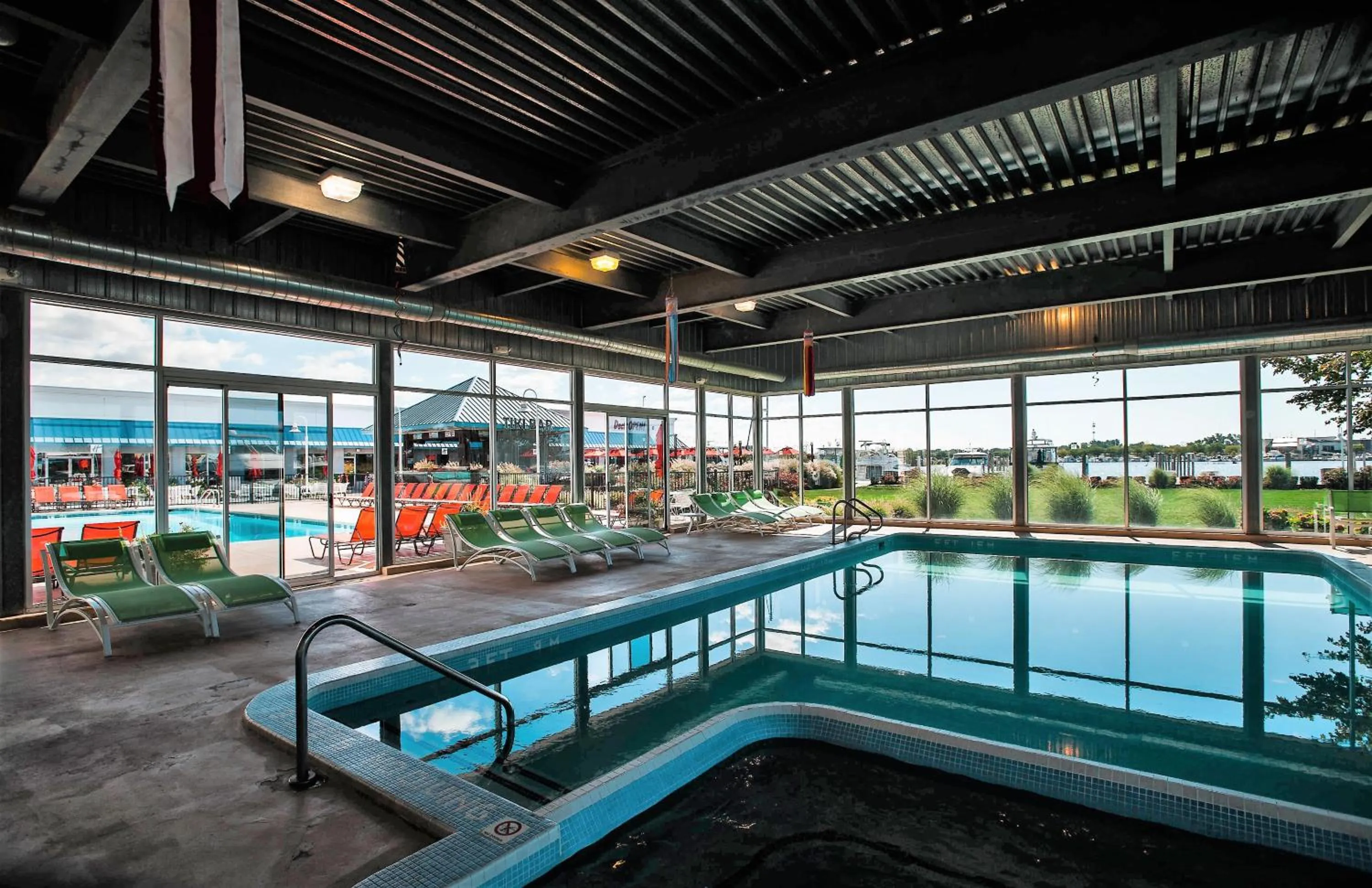 Swimming pool in Holiday Inn Grand Haven-Spring Lake by IHG