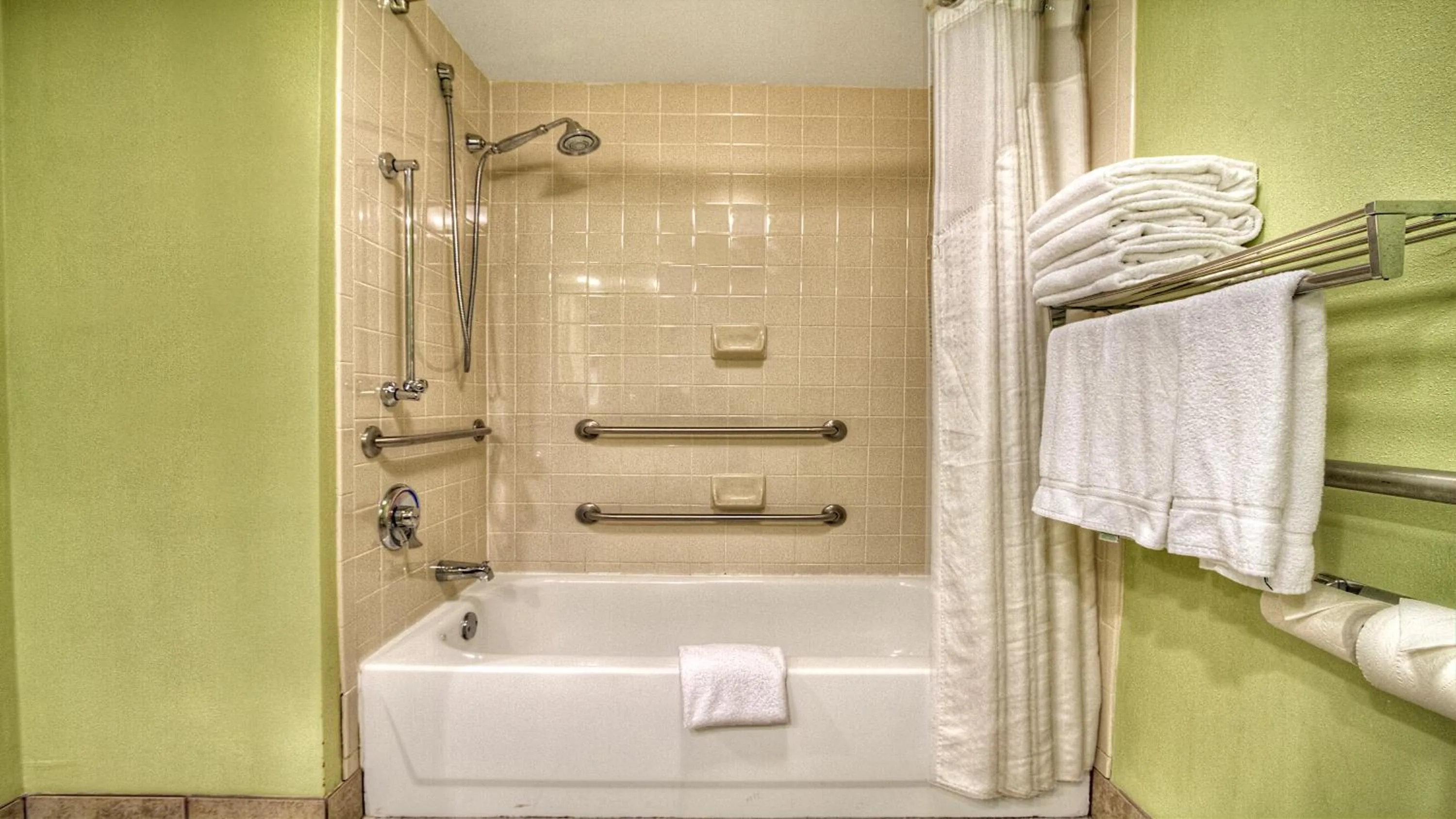 Shower in Holiday Inn Express Greenville by IHG