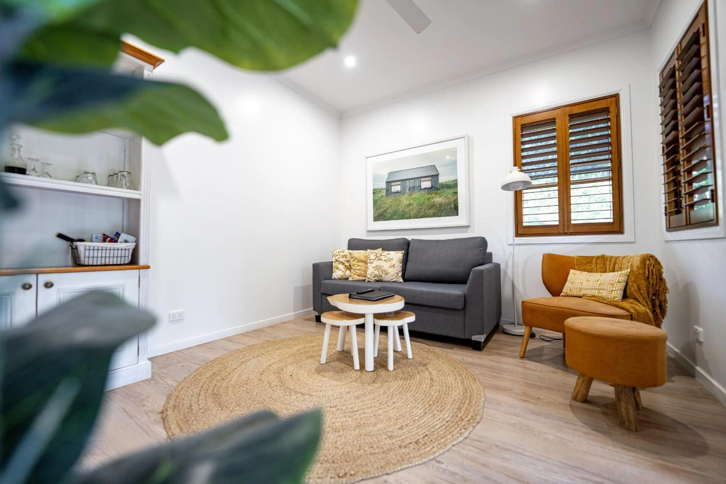 Living room in Blue Summit Hideaway