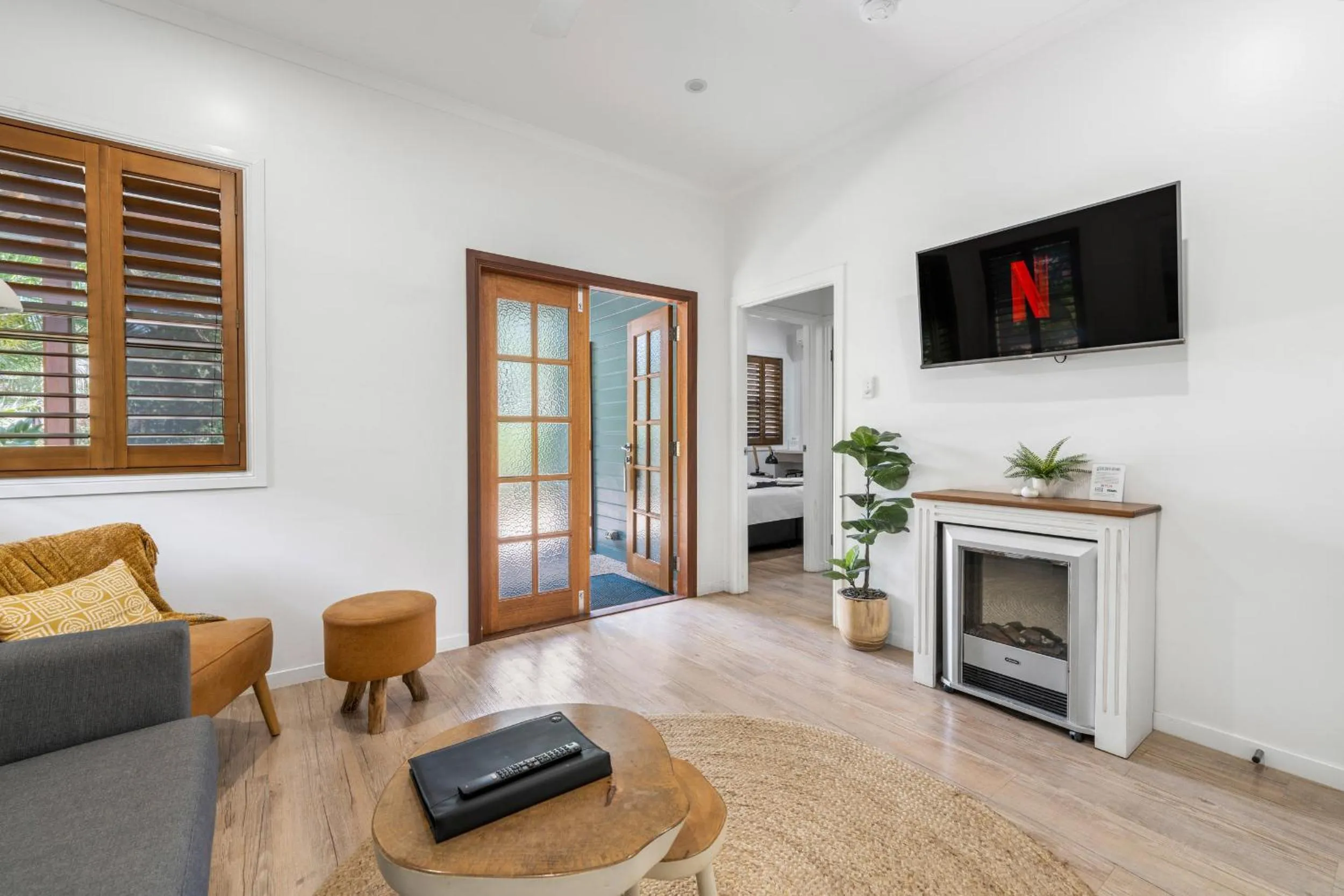 Living room in Blue Summit Hideaway