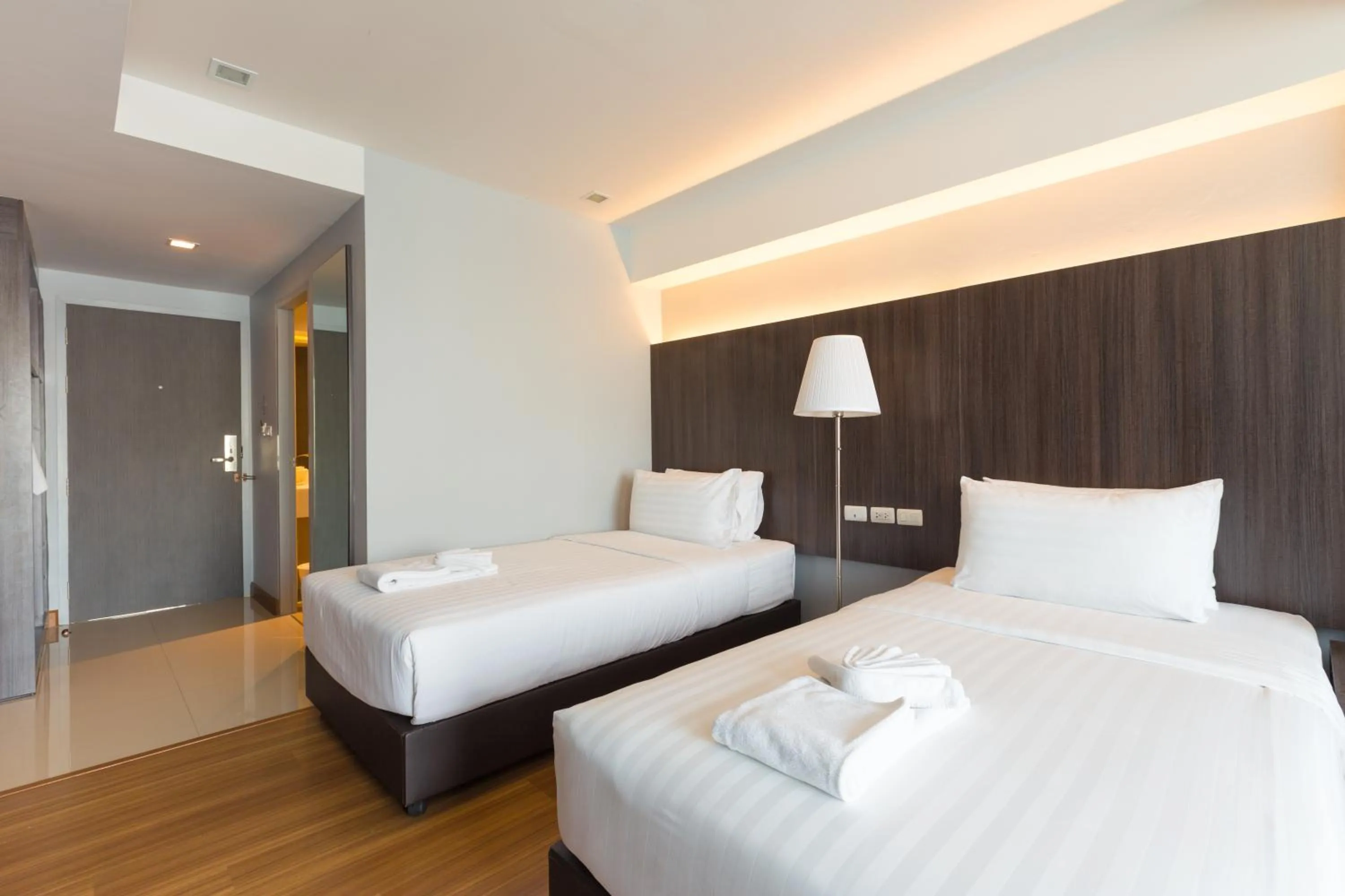 Bed in Top View Hotel - SHA Extra Plus