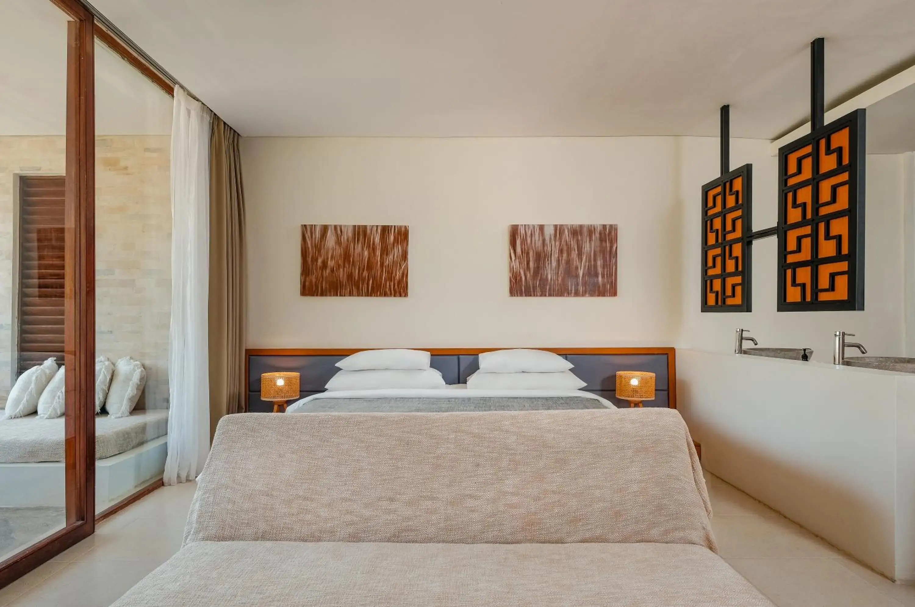 Pool Access Suite Twin Room in Origin Lombok Pool Access Suite Twin Room in Origin Lombok