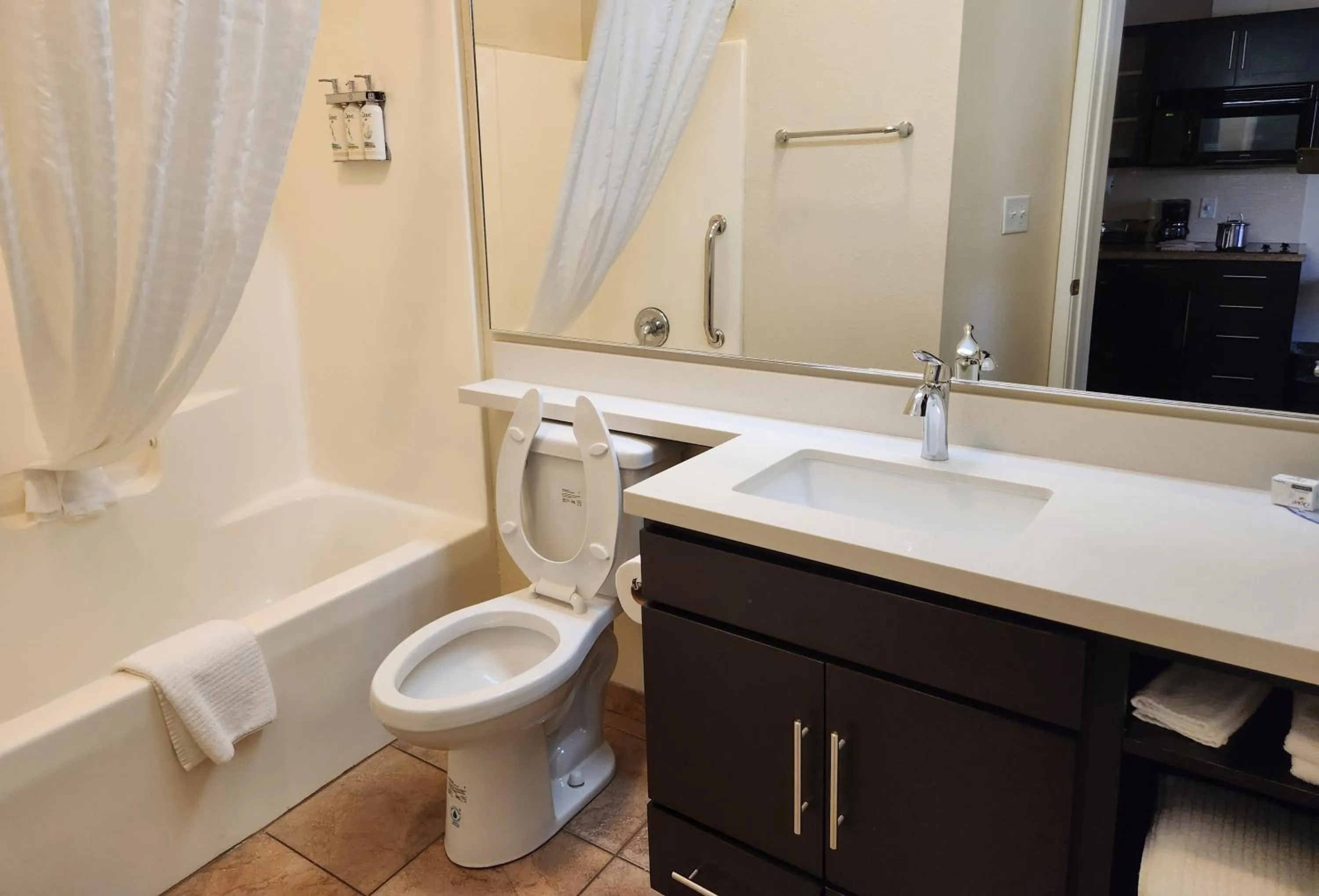 Bathroom in Candlewood Suites Greenville NC by IHG