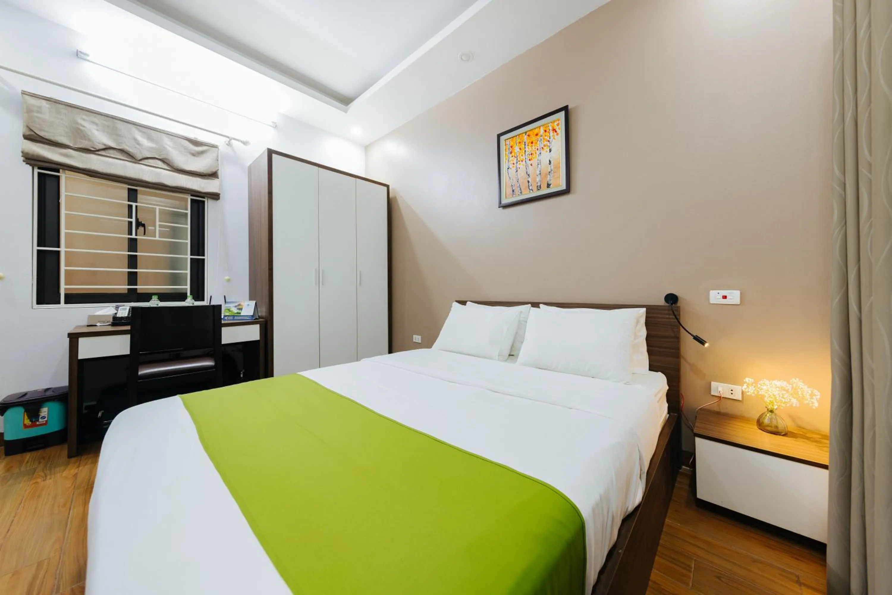 Bed in Hana 1 Apartment & Hotel Bac Ninh