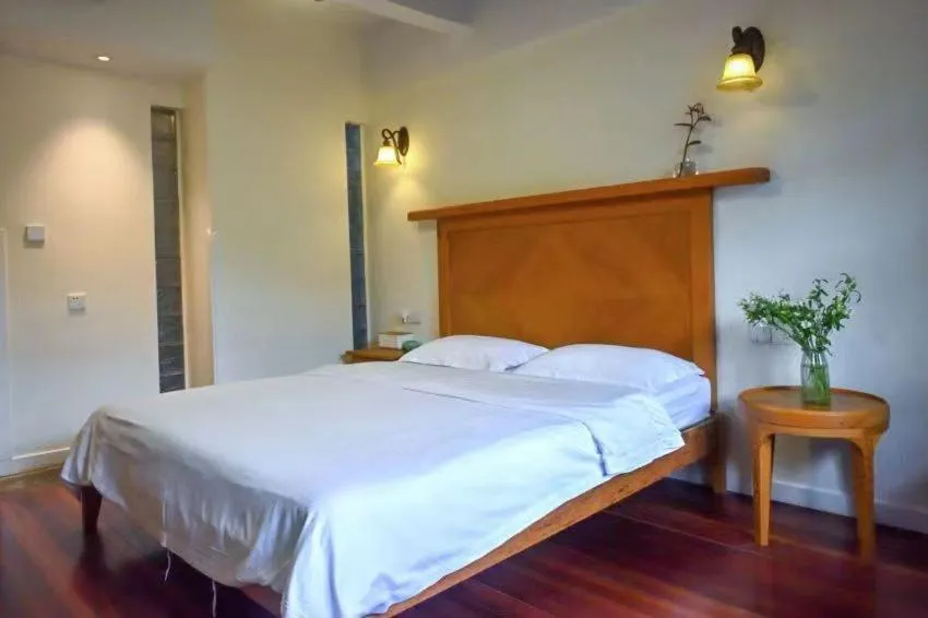 Bed in Lao men dong International Youth Hostel