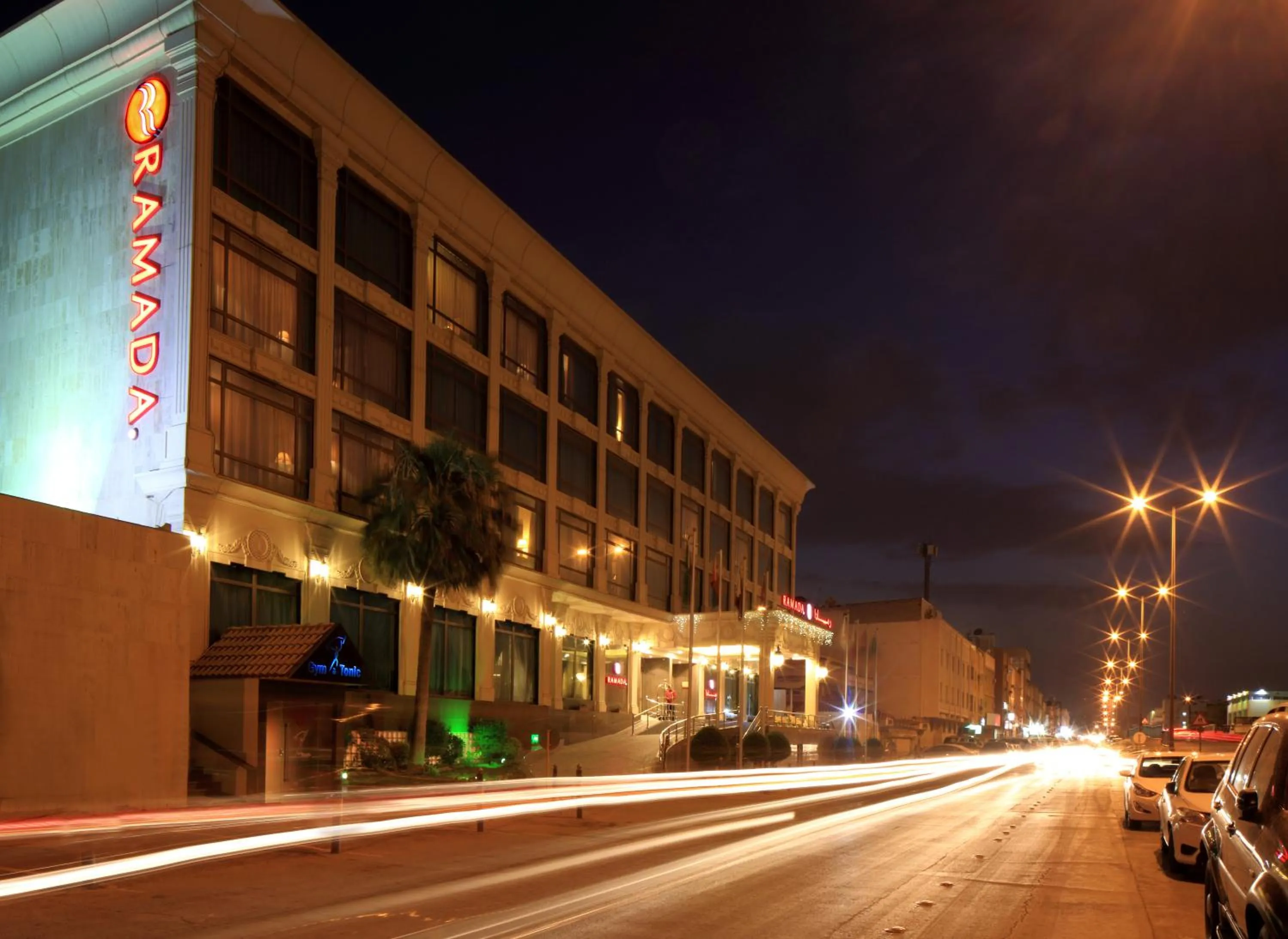 Facade/entrance in Ramada Riyadh Hotel